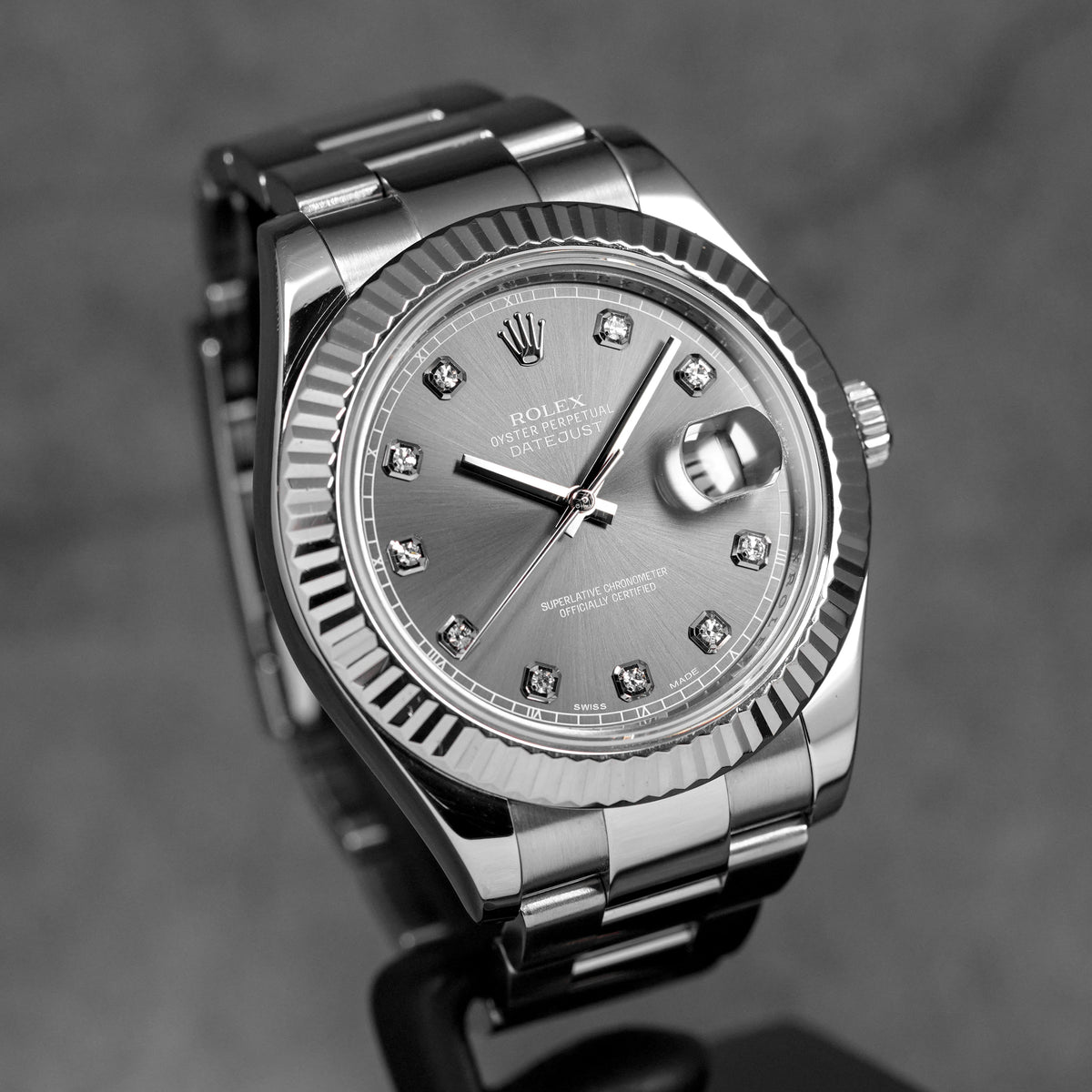 harga rolex datejust ii rhodium diamond indonesia