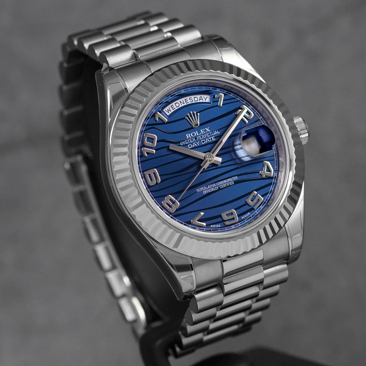 harga rolex daydate ii blue wave indonesia
