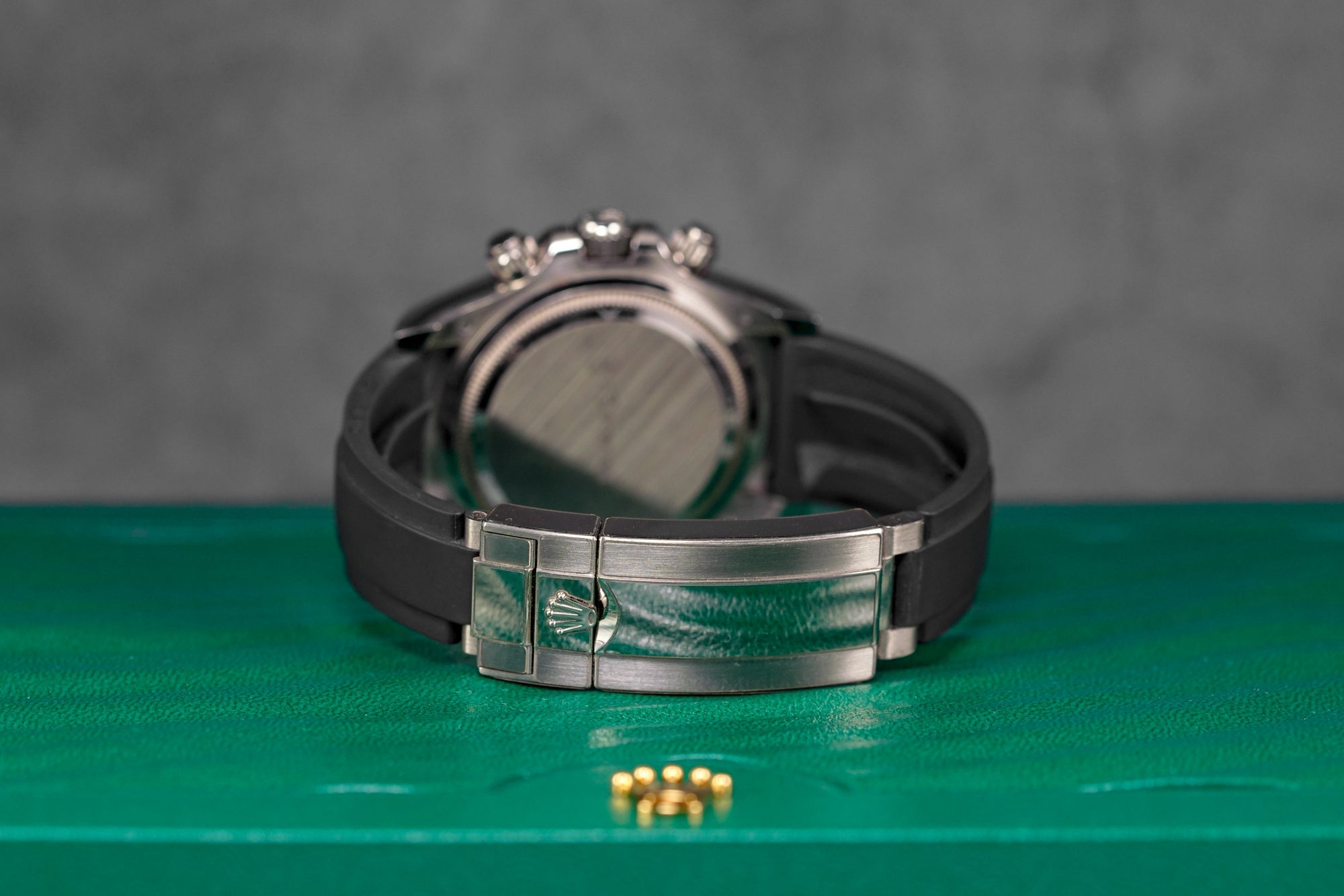 DAYTONA OYSTERFLEX WHITEGOLD BLACK DIAMOND DIAL RING BEZEL (2025)