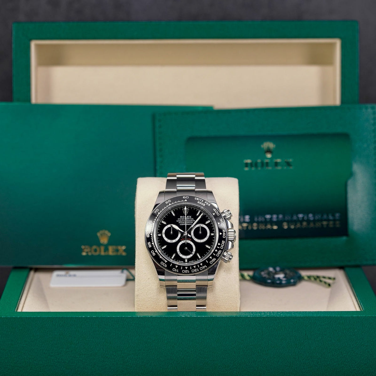 DAYTONA BLACK DIAL CERAMIC RING BEZEL (2026)