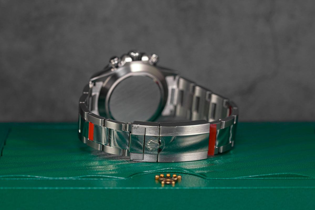 DAYTONA STEEL BLACK DIAL CERAMIC BEZEL (2021)
