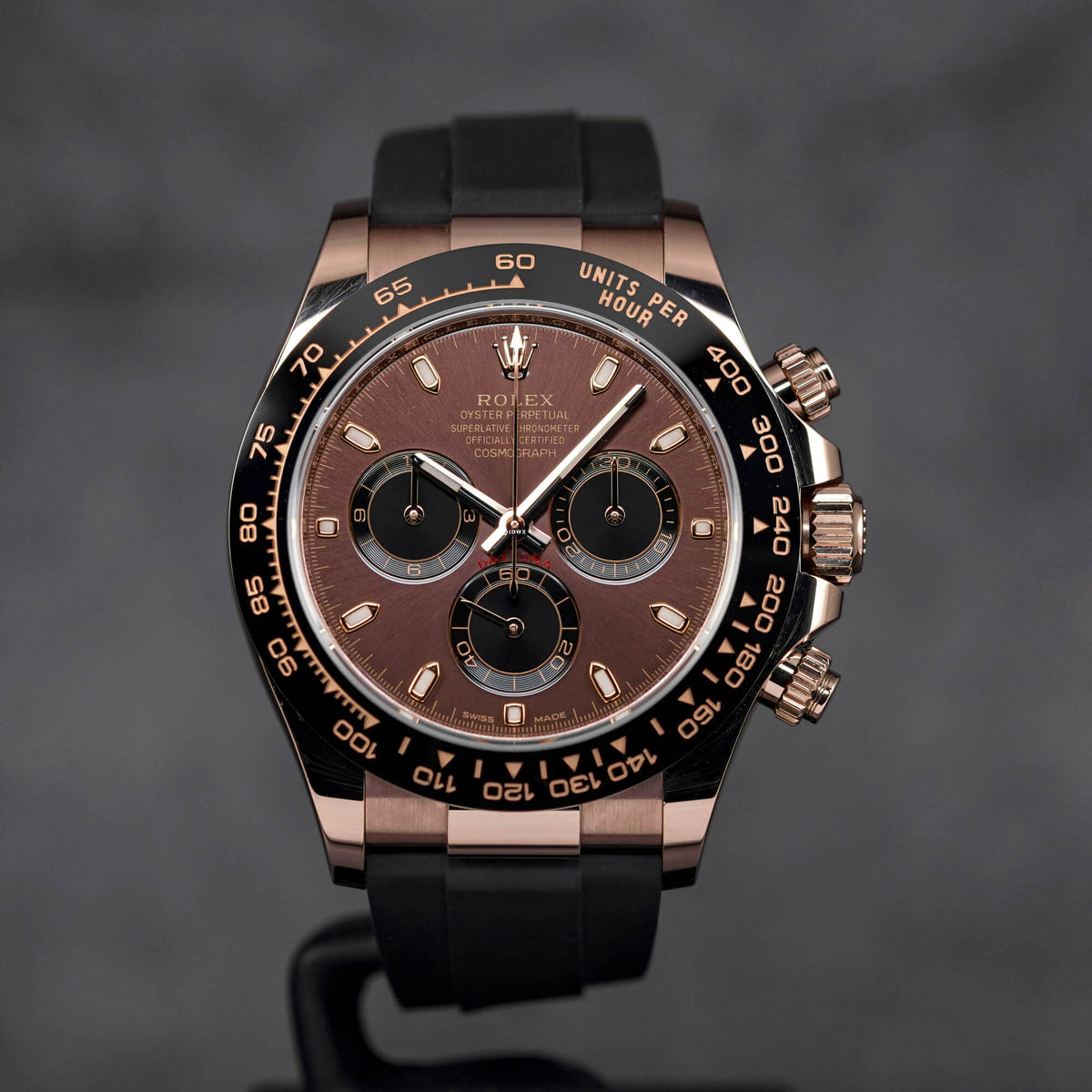 DAYTONA OYSTERFLEX ROSEGOLD CHOCO DIAL (2021)