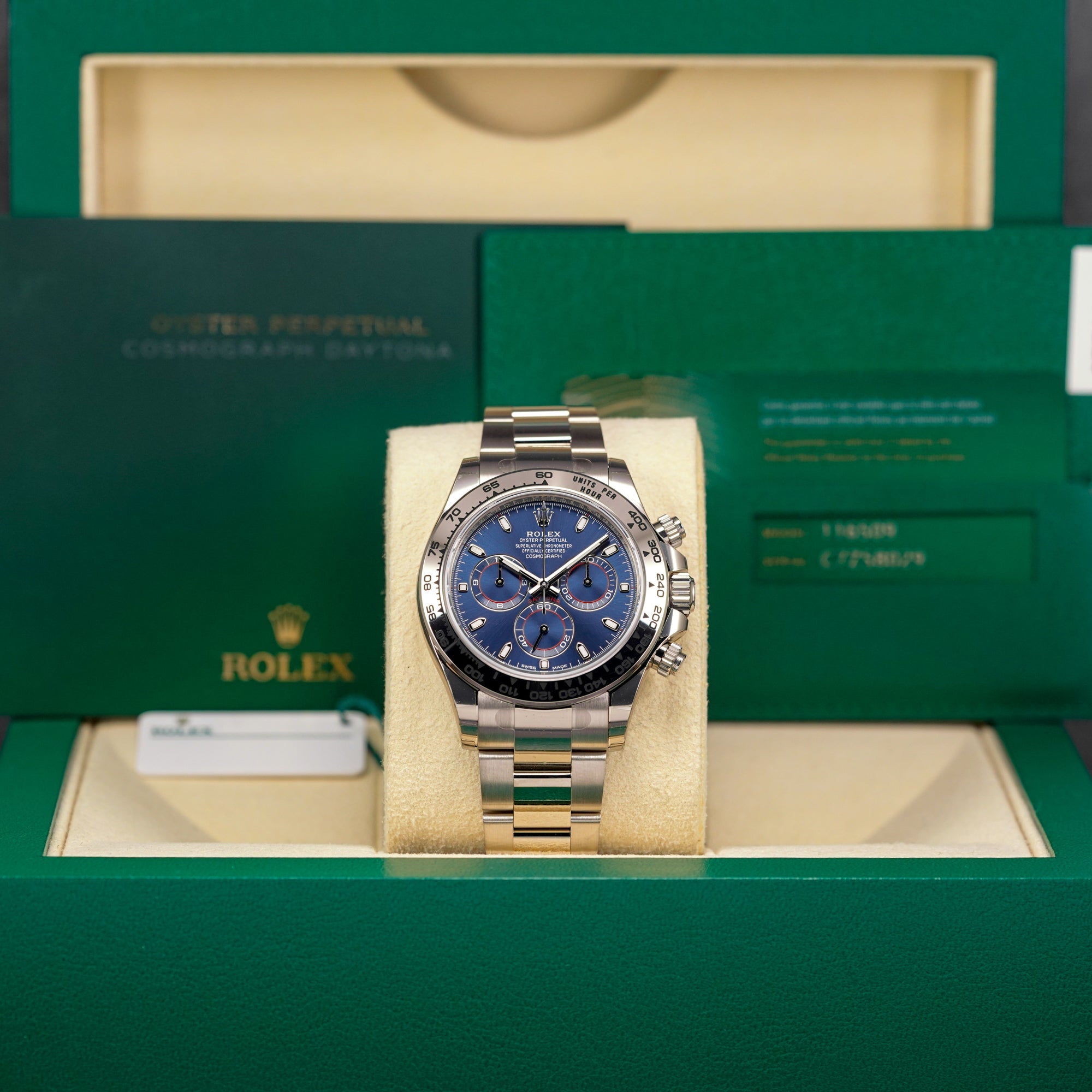DAYTONA WHITEGOLD 'JOHN MAYER' BLUE DIAL (2021)