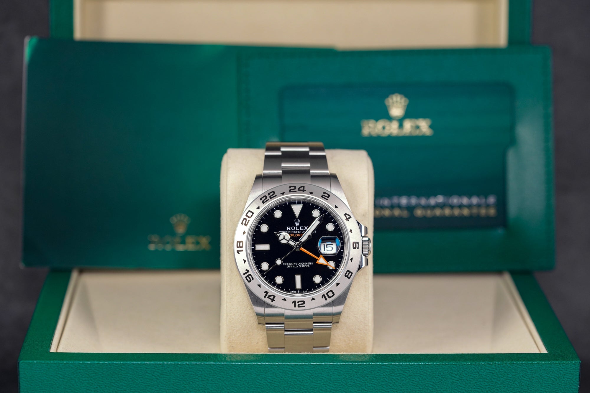 EXPLORER-II 42MM BLACK DIAL (2026)