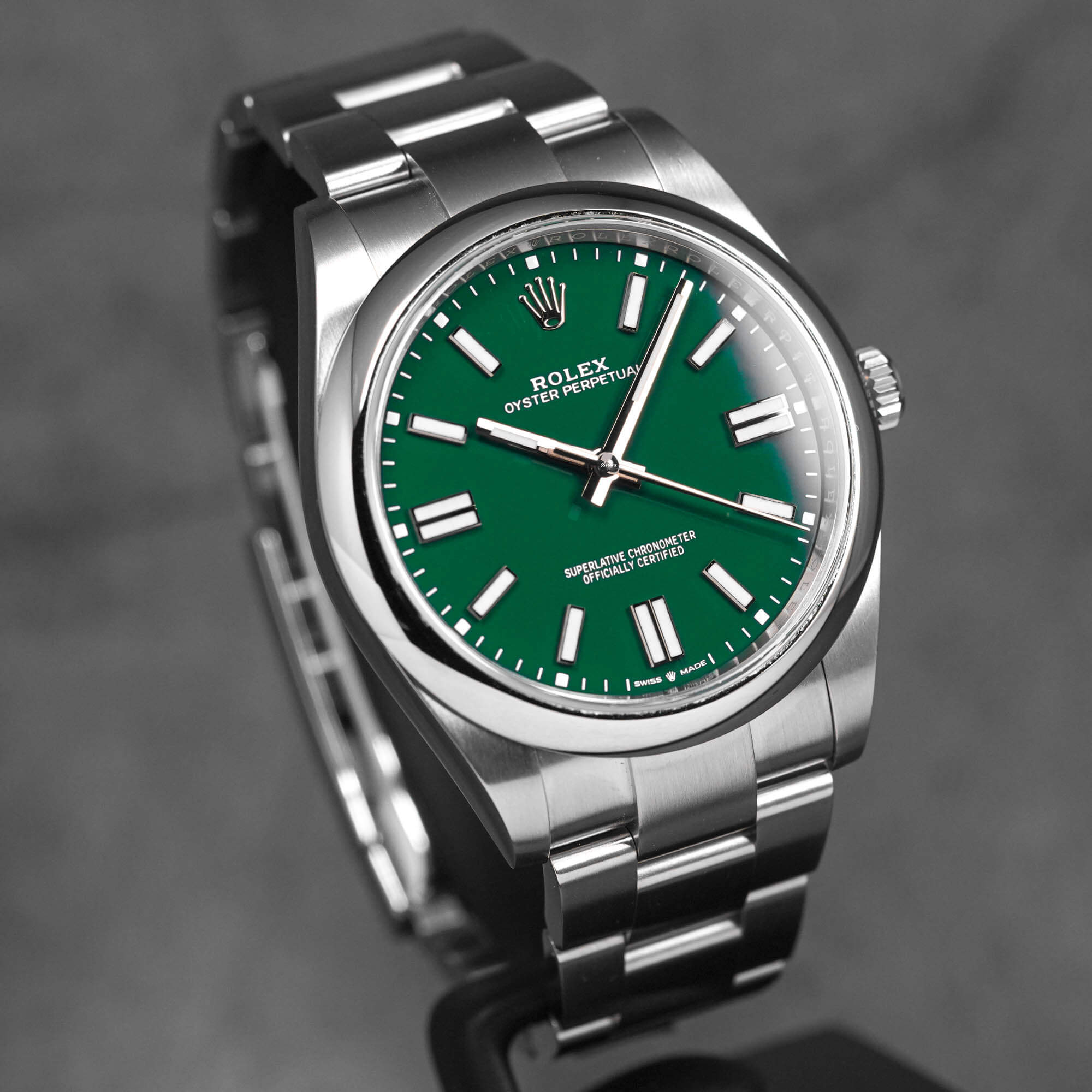 OYSTER PERPETUAL 41MM GREEN DIAL (2022)