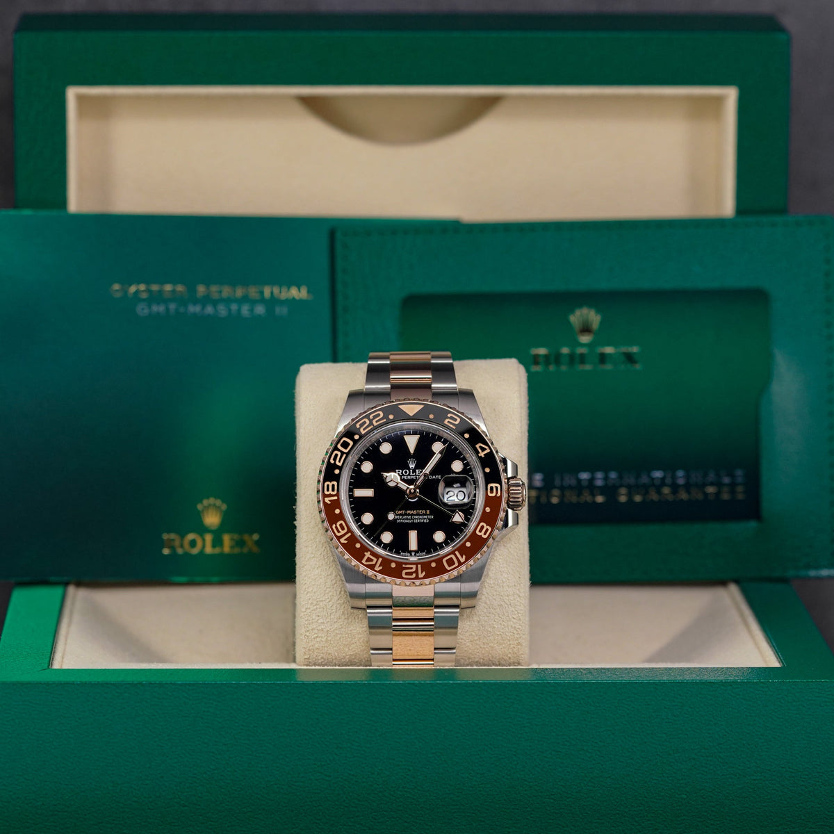 GMT MASTER-II ROOTBEER TWOTONE ROSEGOLD (2022)