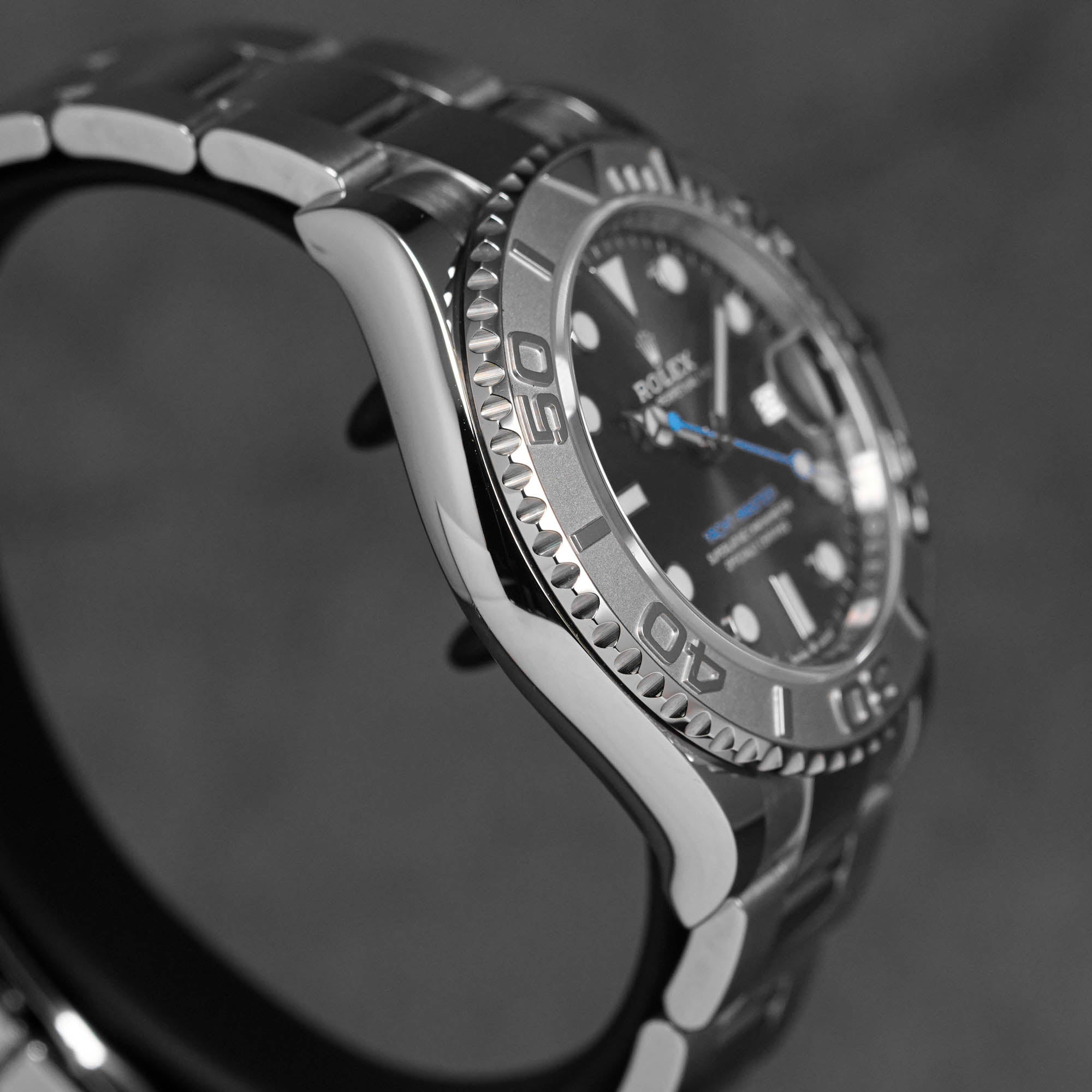 YACHT-MASTER 40MM RHODIUM DIAL PLATINUM BEZEL (2020)