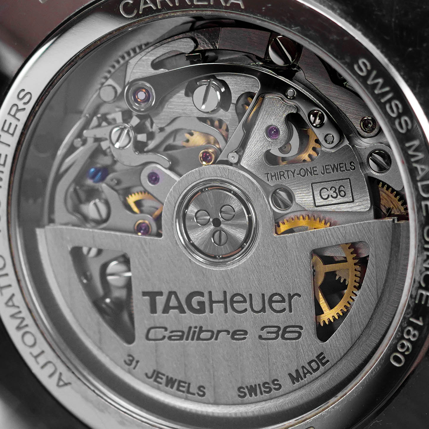 CARRERA CALIBRE 36 FLYBACK CHRONOGRAPH BLACK DIAL (2013)