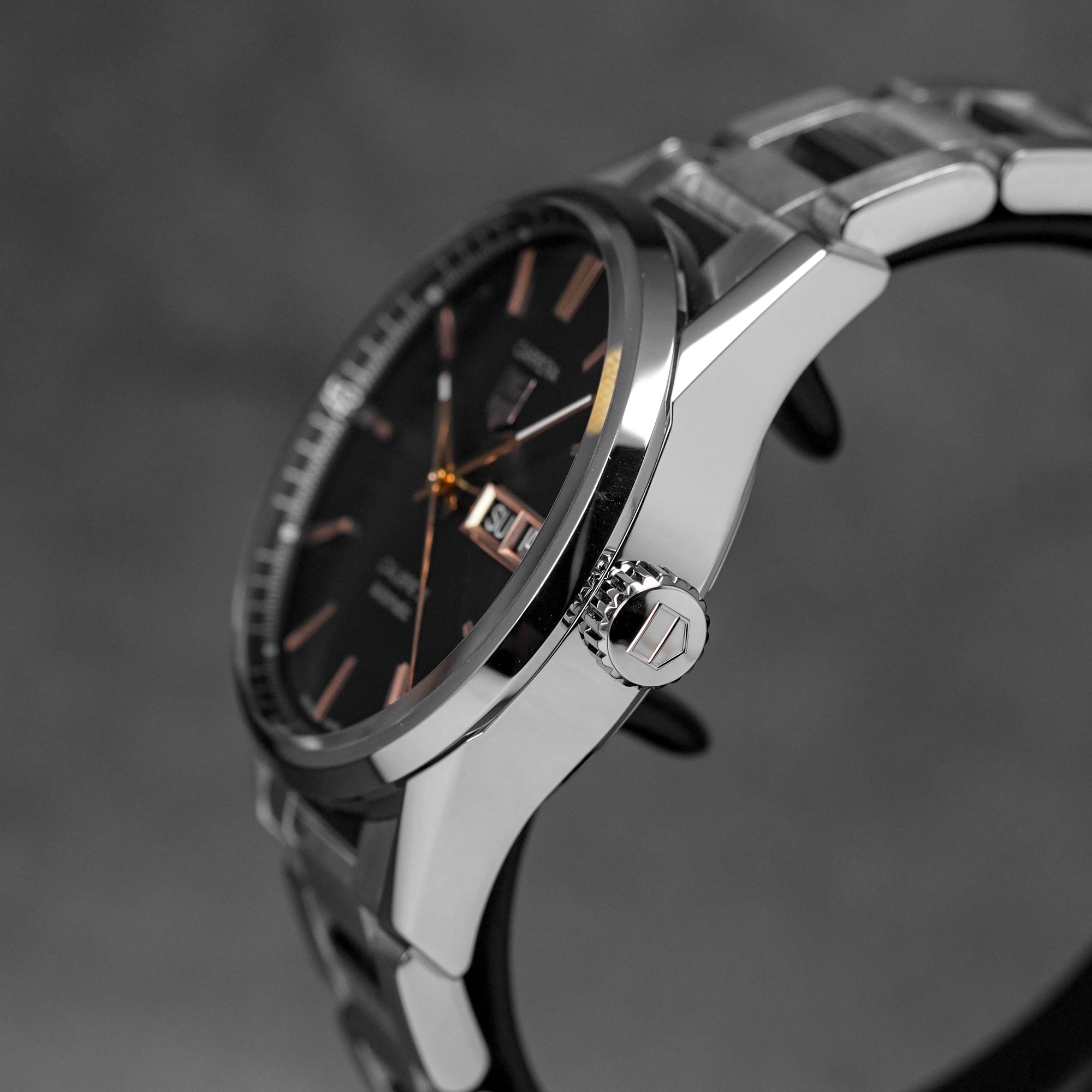 CARRERA CALIBRE 5 DAY-DATE BLACK DIAL (2016)