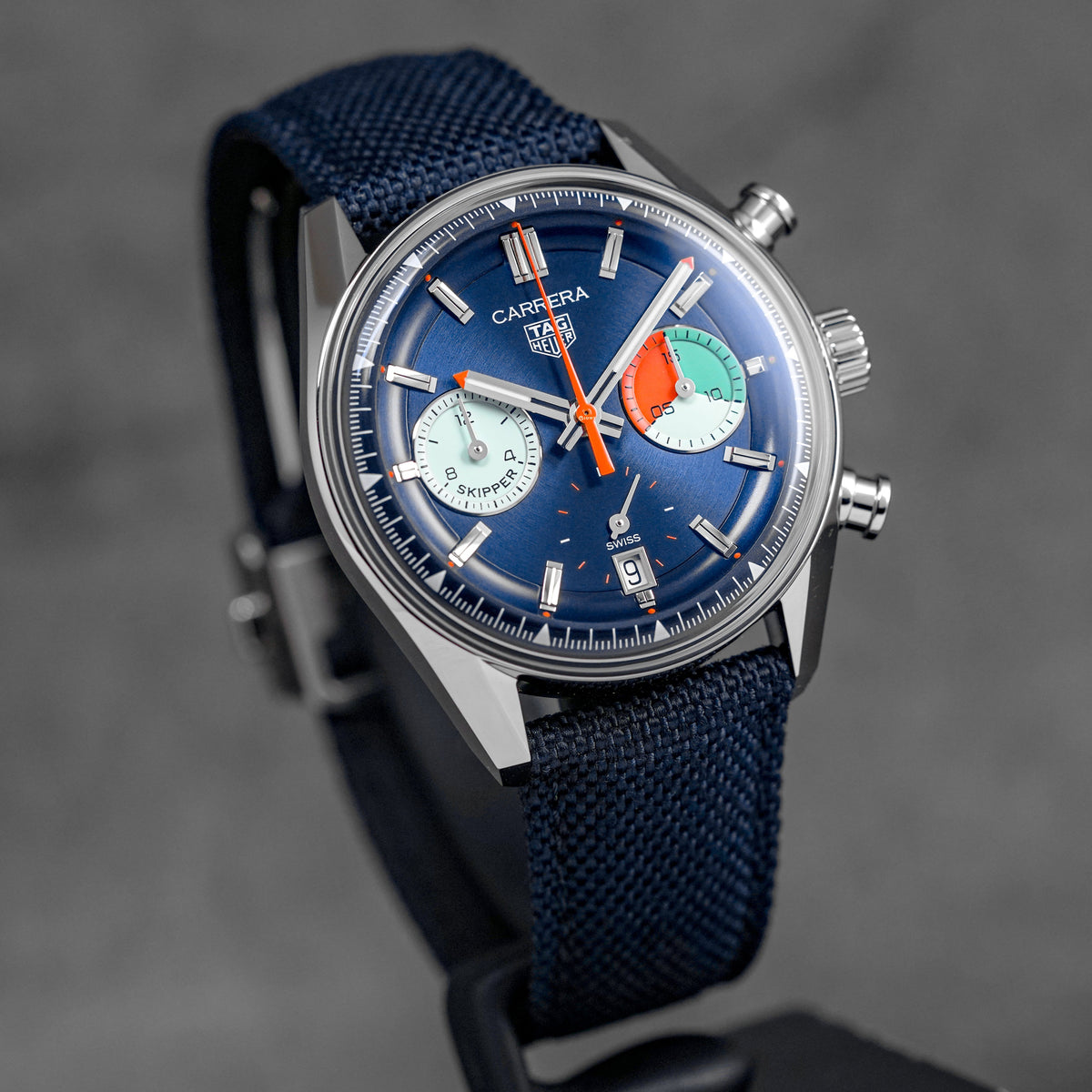 harga tag heuer carrera chrono skipper blue