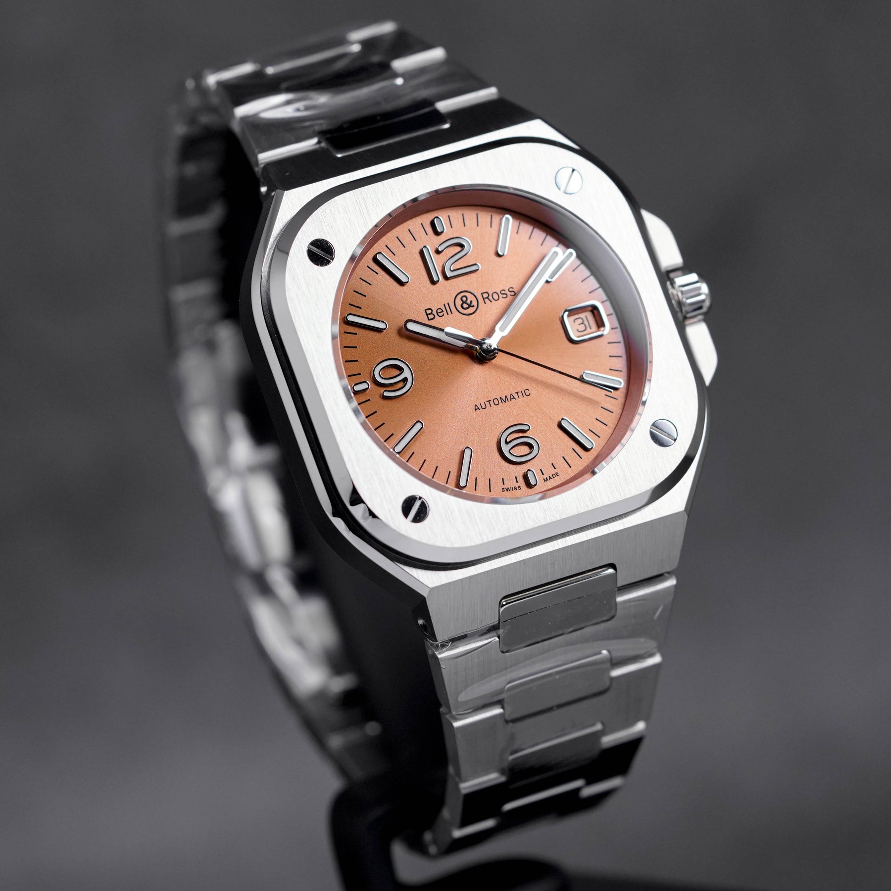 BELL & ROSS BR 05 COPPER BROWN DIAL