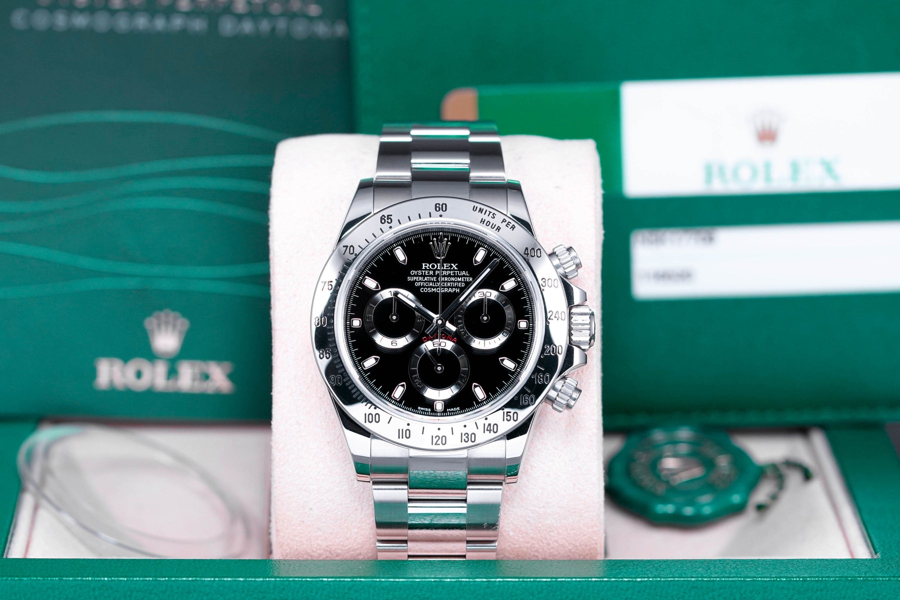 Rolex Daytona Black Steel