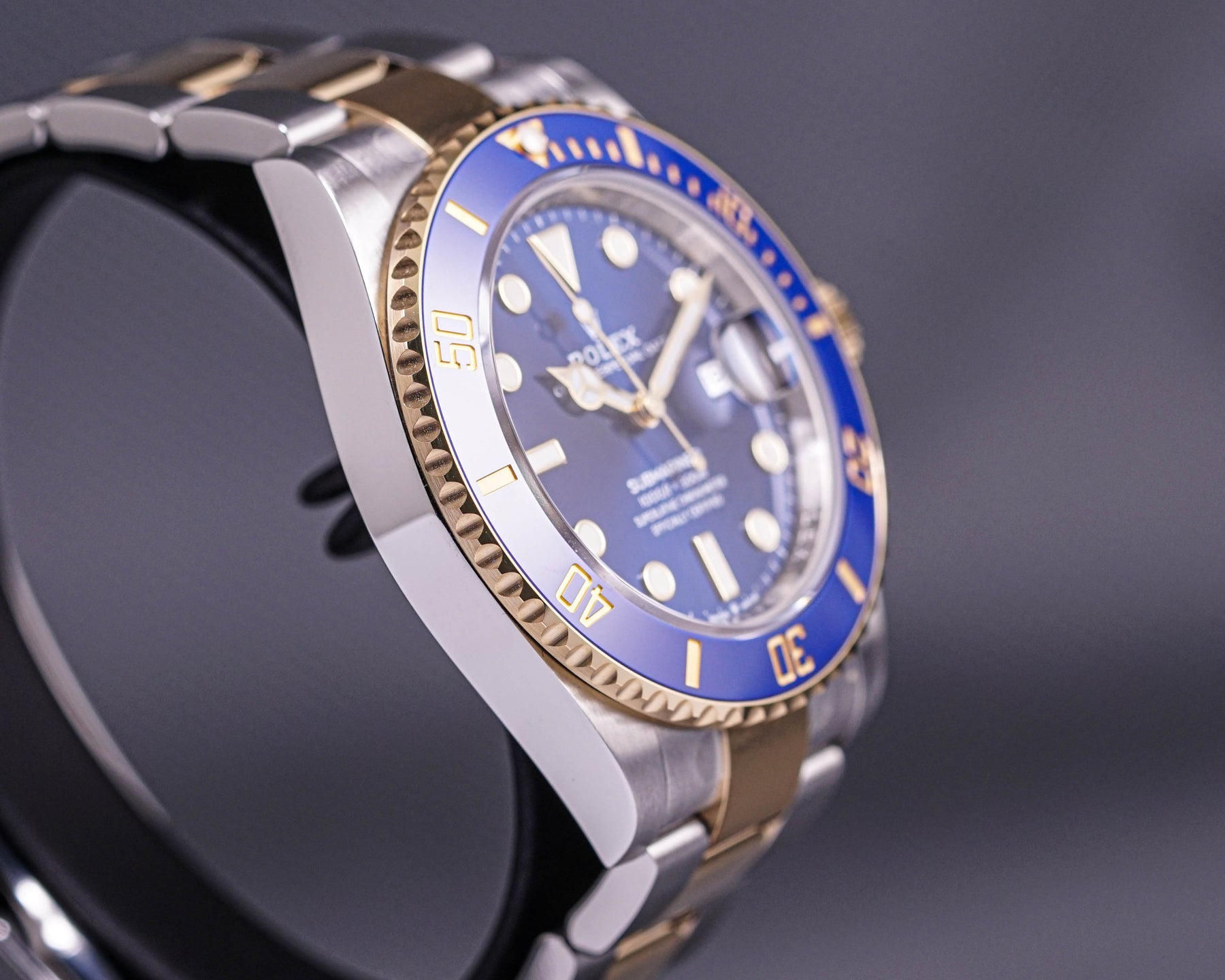 SUBMARINER DATE 41MM TWOTONE YELLOWGOLD BLUE SUNBURST (2022)