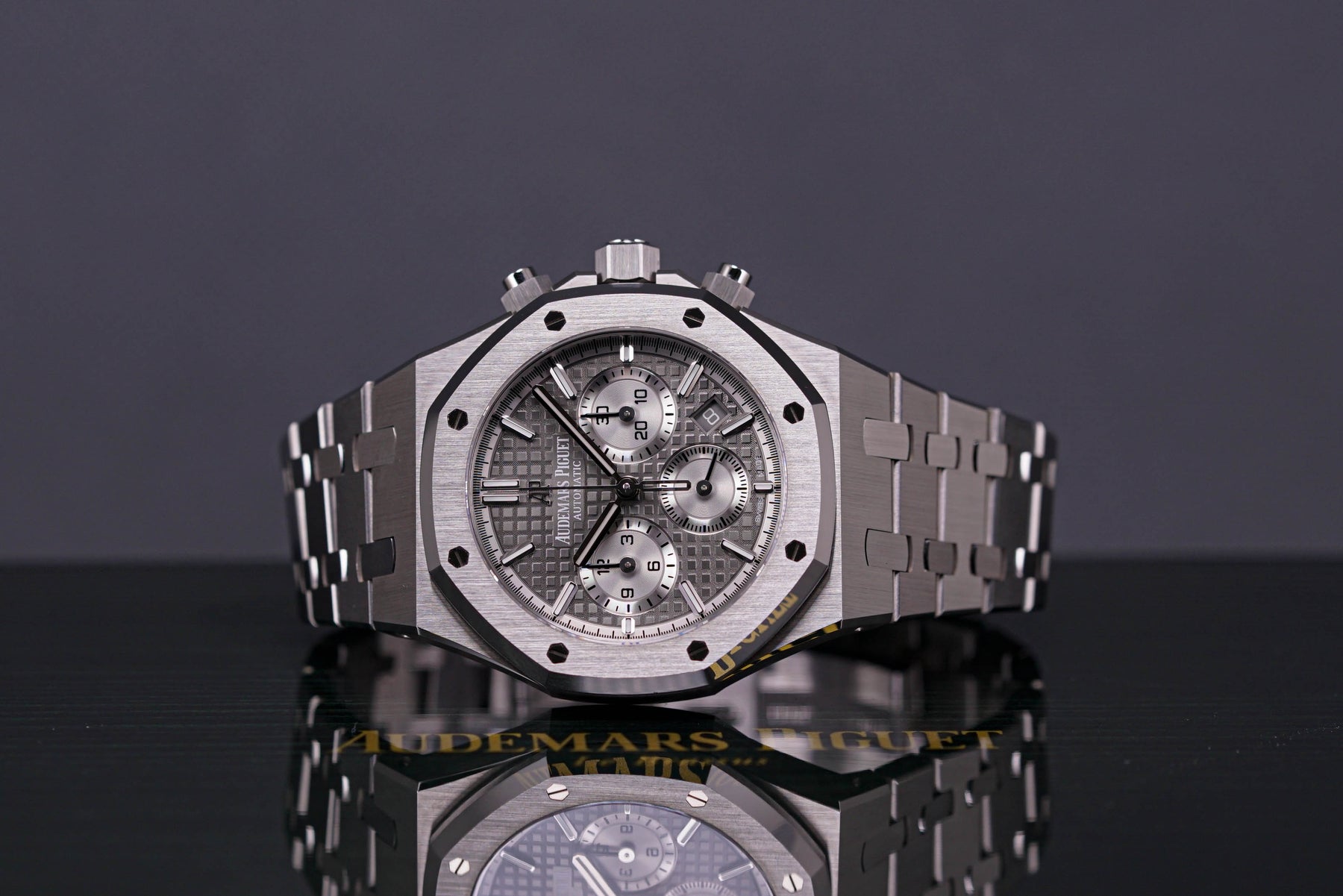 ROYAL OAK CHRONOGRAPH STEEL GREY DIAL