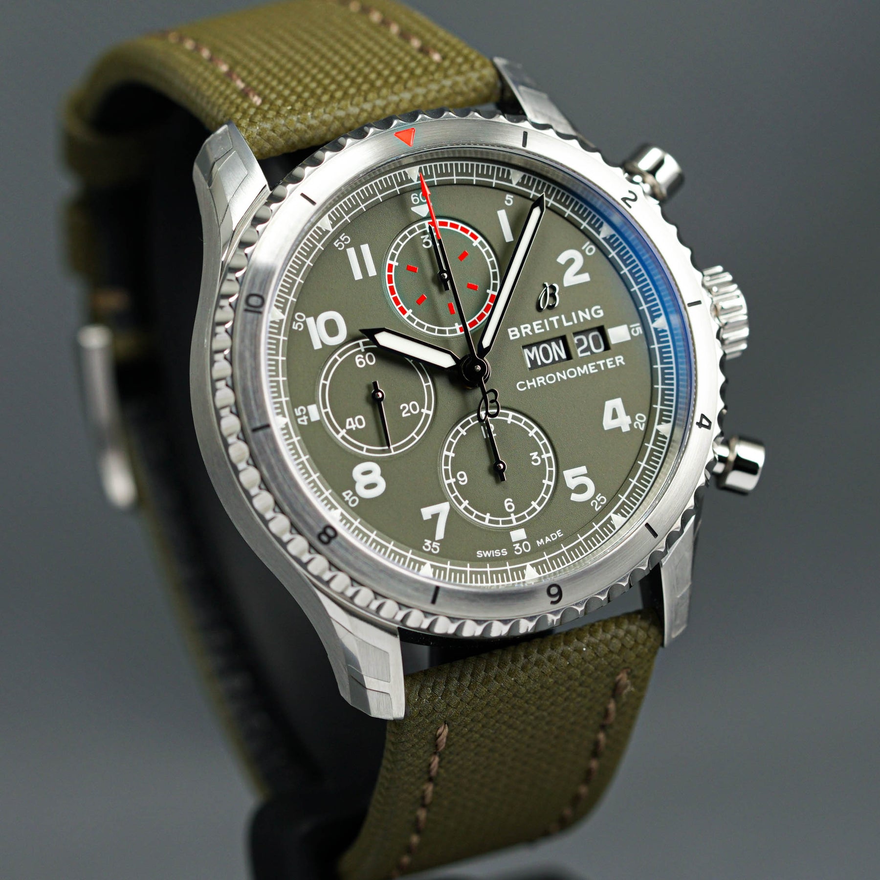 BREITLING WARHAWK GREEN
