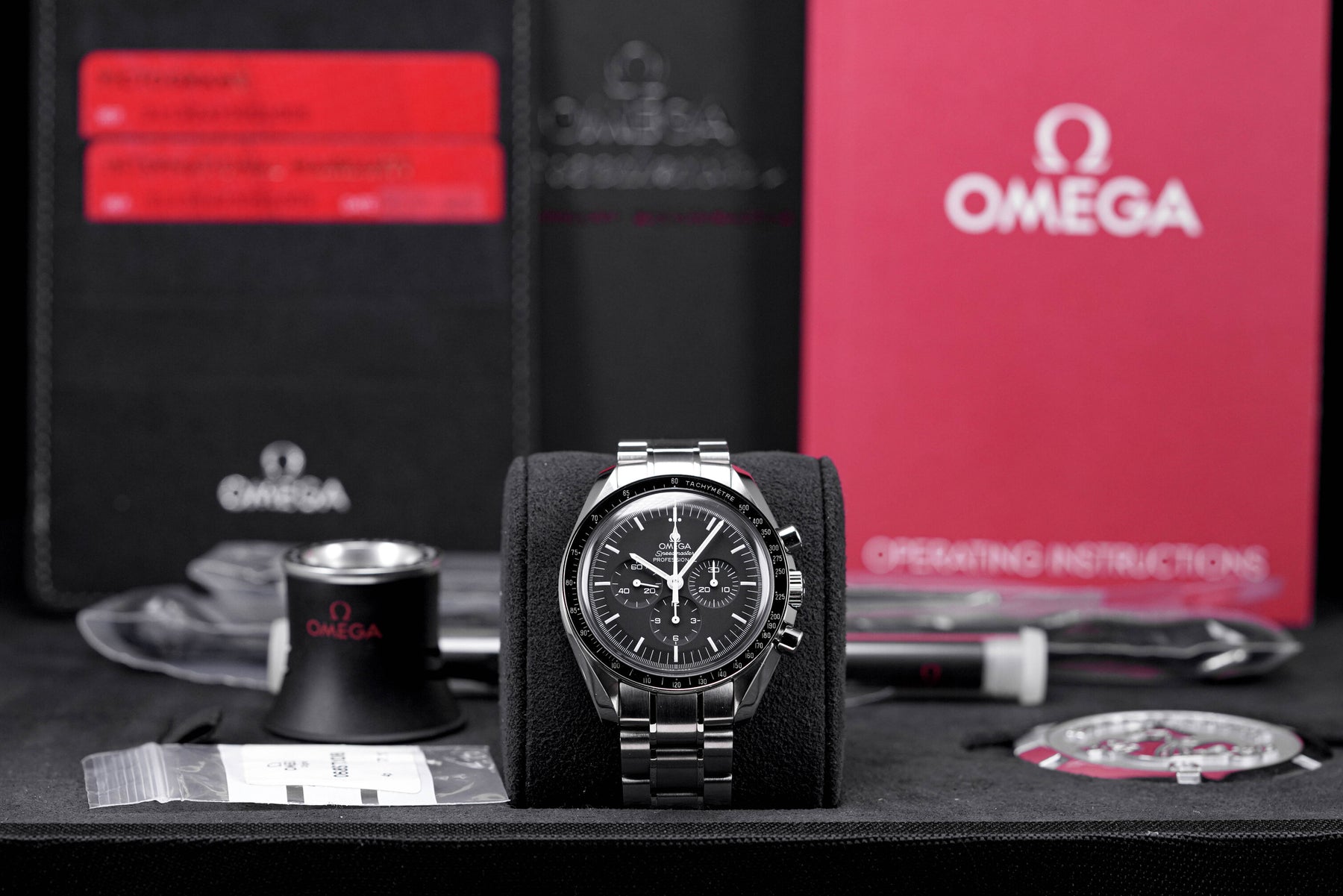 Omega Speedmaster Hesalite