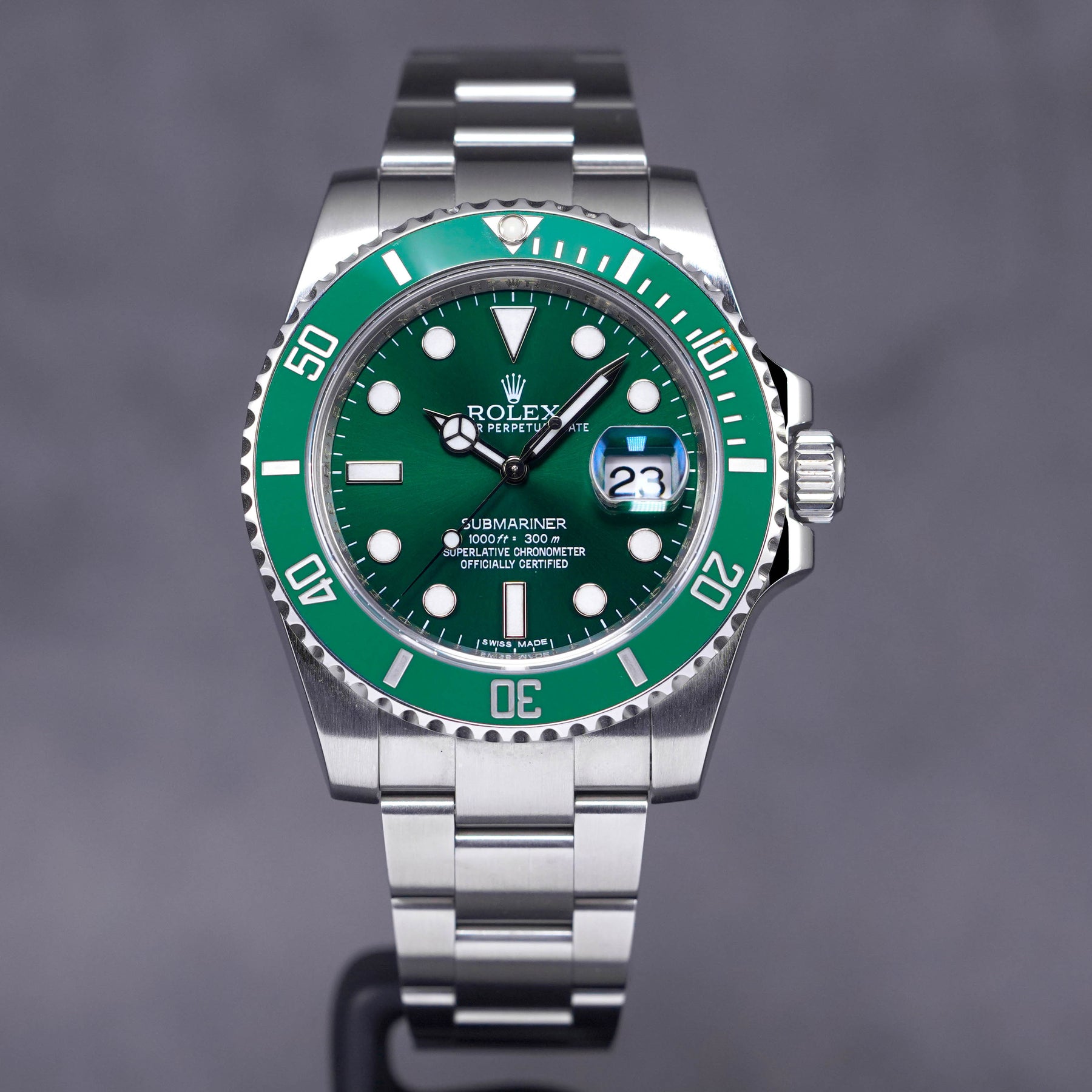SUBMARINER DATE 40MM 'HULK' (2011)