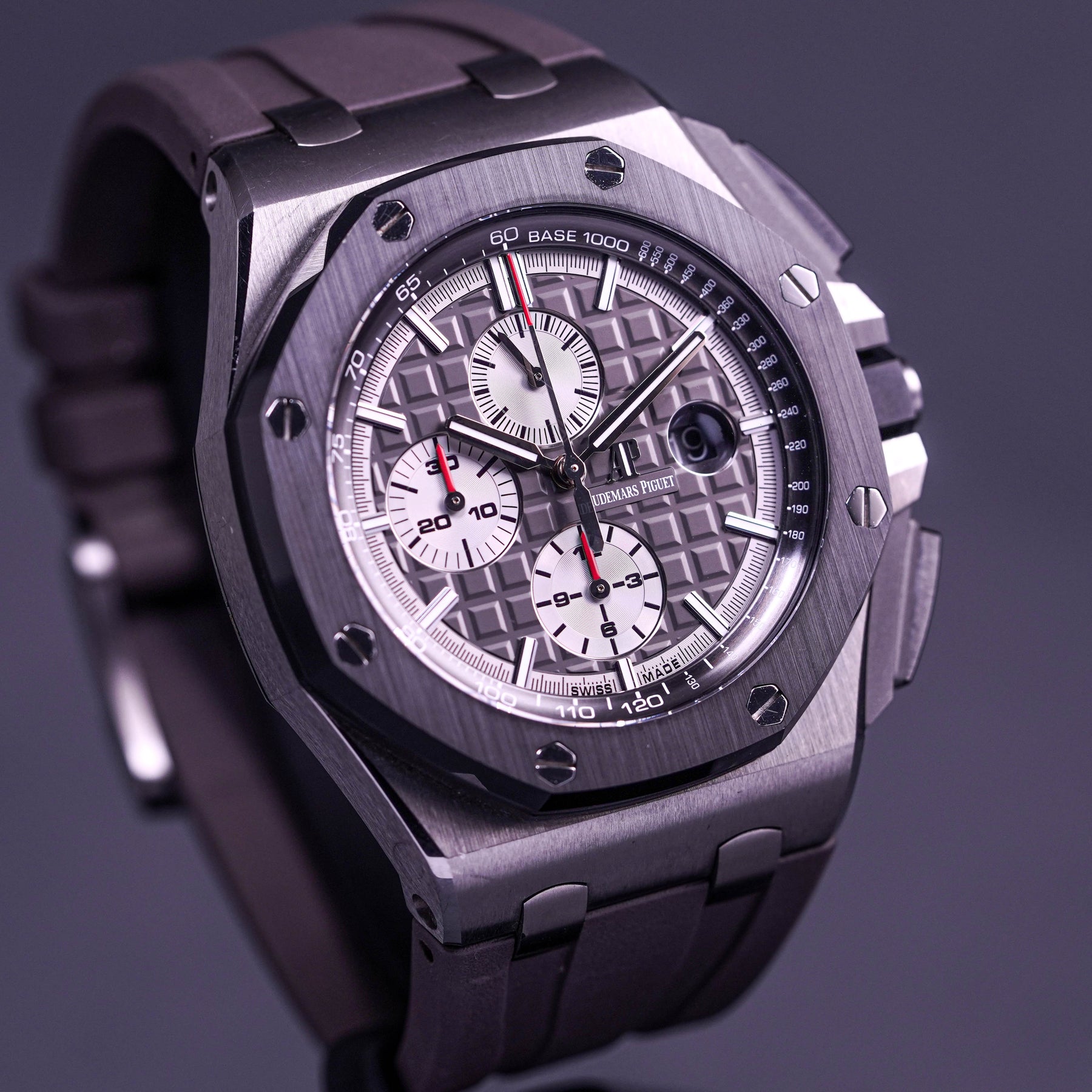 ROYAL OAK OFFSHORE CHRONOGRAPH NOVELTY TITANIUM BLACK CERAMIC GREY DIAL (2017)