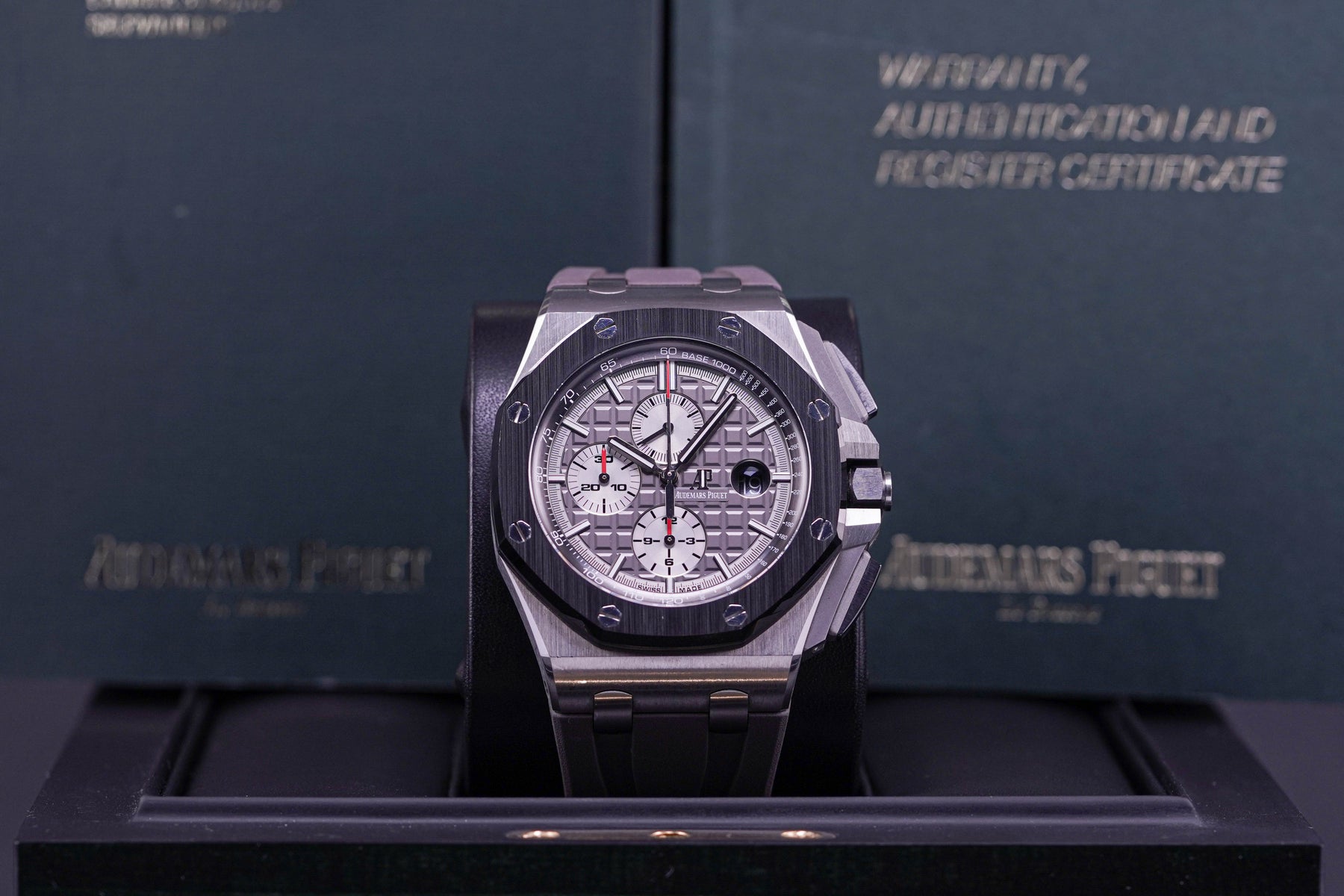 ROYAL OAK OFFSHORE CHRONOGRAPH NOVELTY TITANIUM BLACK CERAMIC GREY DIAL (2017)