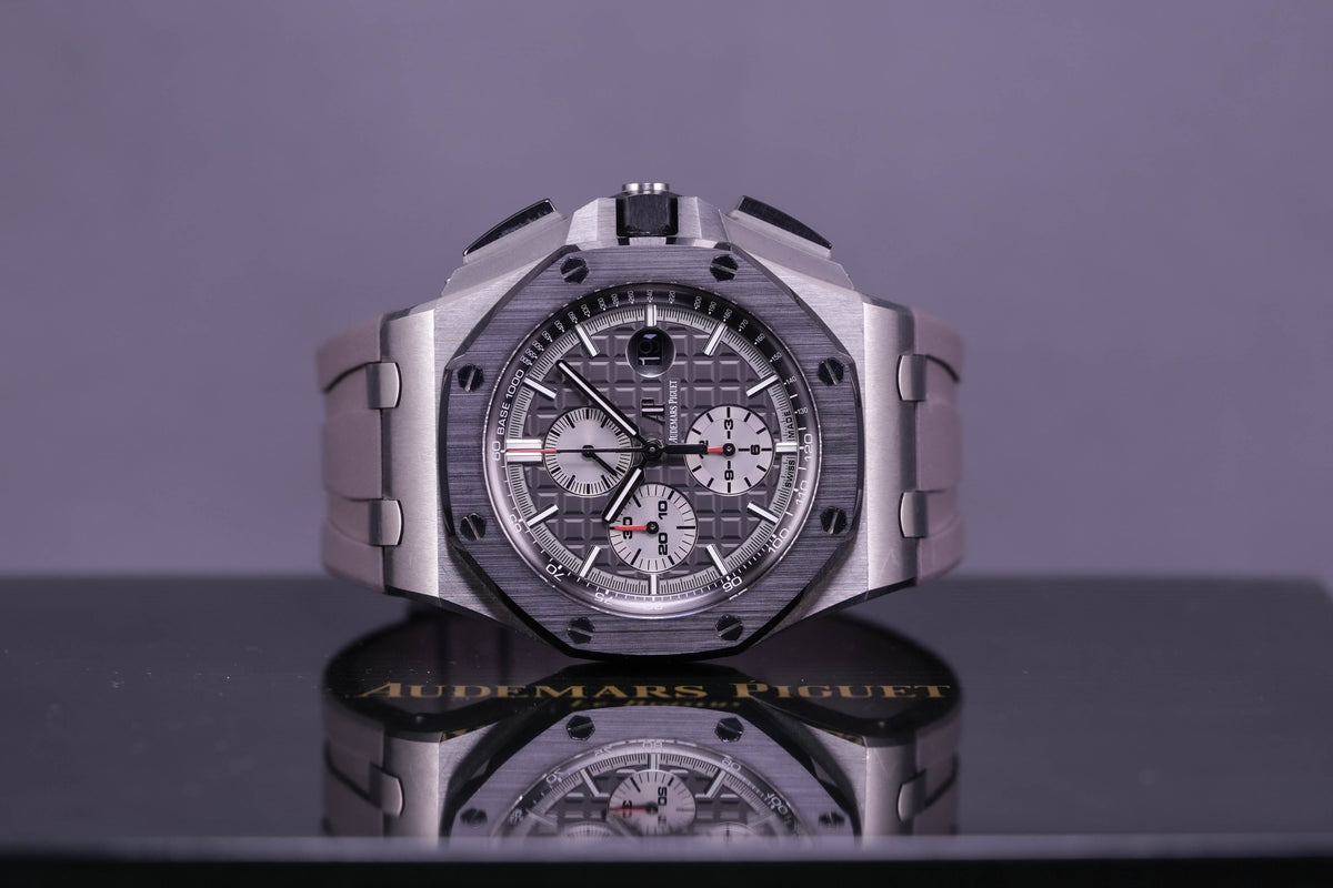 ROYAL OAK OFFSHORE CHRONOGRAPH NOVELTY TITANIUM BLACK CERAMIC GREY DIAL (2017)