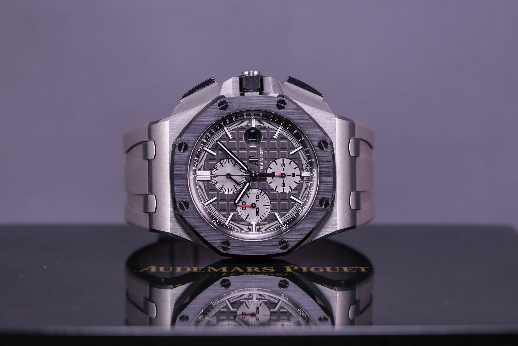 ROYAL OAK OFFSHORE CHRONOGRAPH NOVELTY TITANIUM BLACK CERAMIC GREY DIAL (2017)