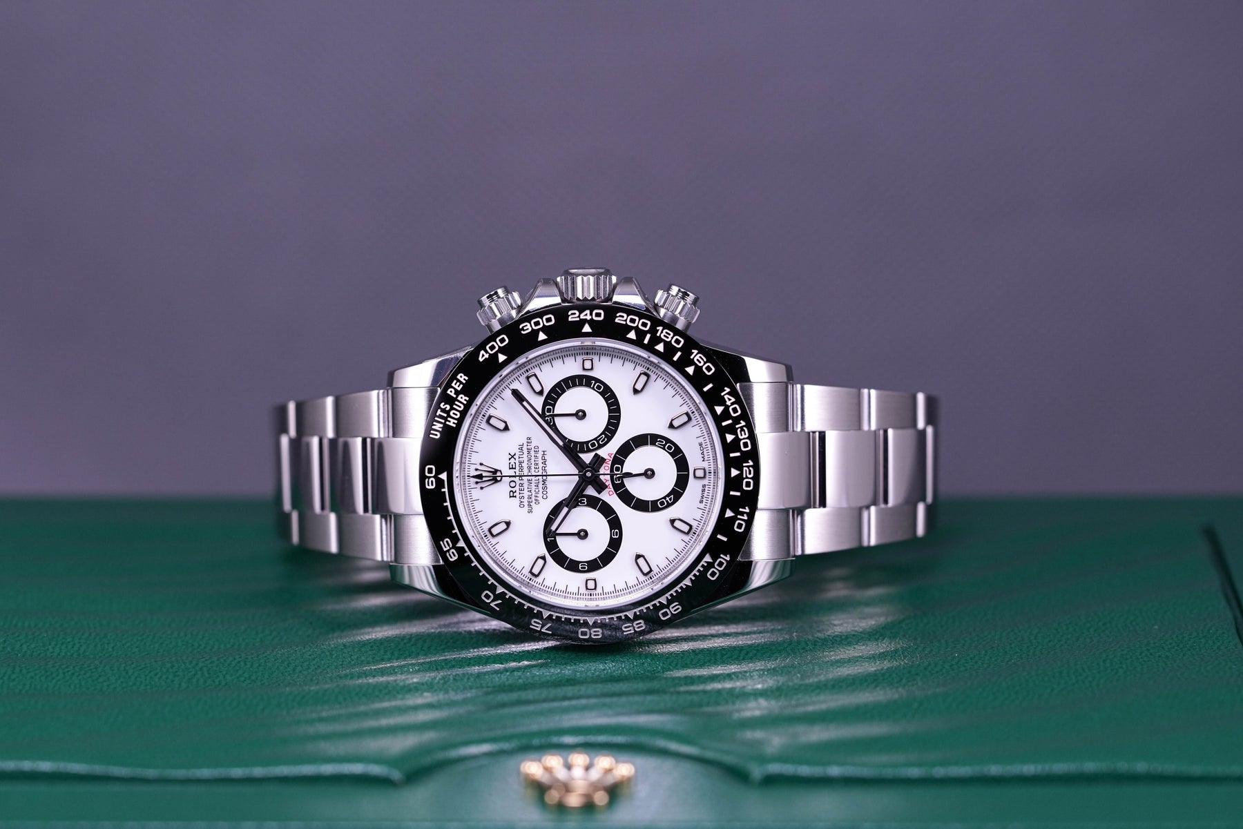 DAYTONA STEEL CERAMIC BEZEL WHITE PANDA DIAL (2022)