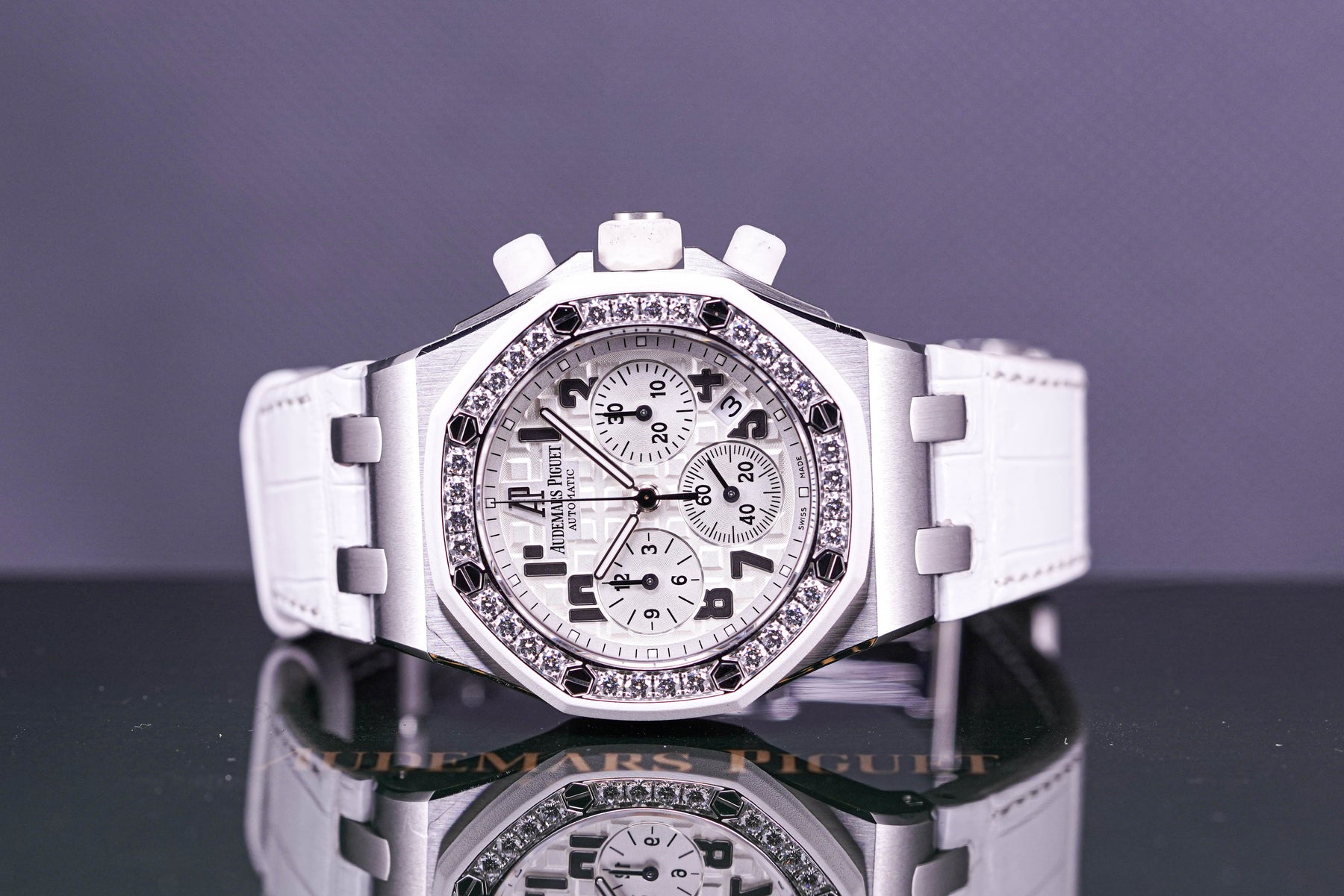 ROYAL OAK OFFSHORE CHRONOGRAPH 37MM LADIES WHITE DIAL (2015)