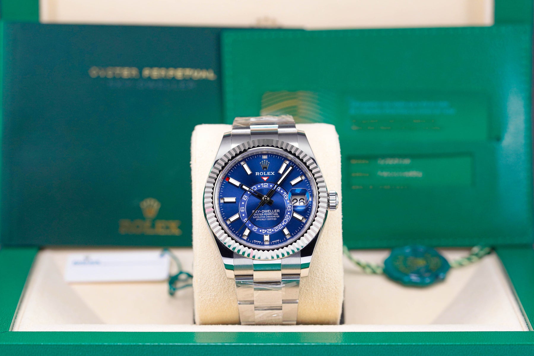 Rolex Sky Dweller Blue Oyster