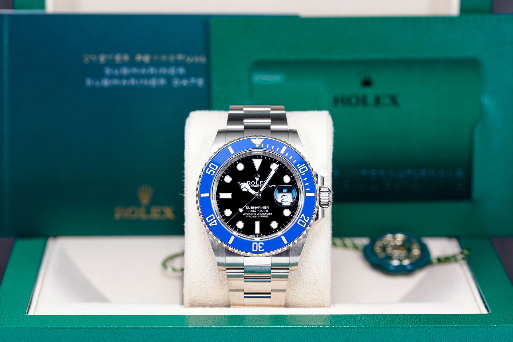 Rolex Submariner Date Smurf