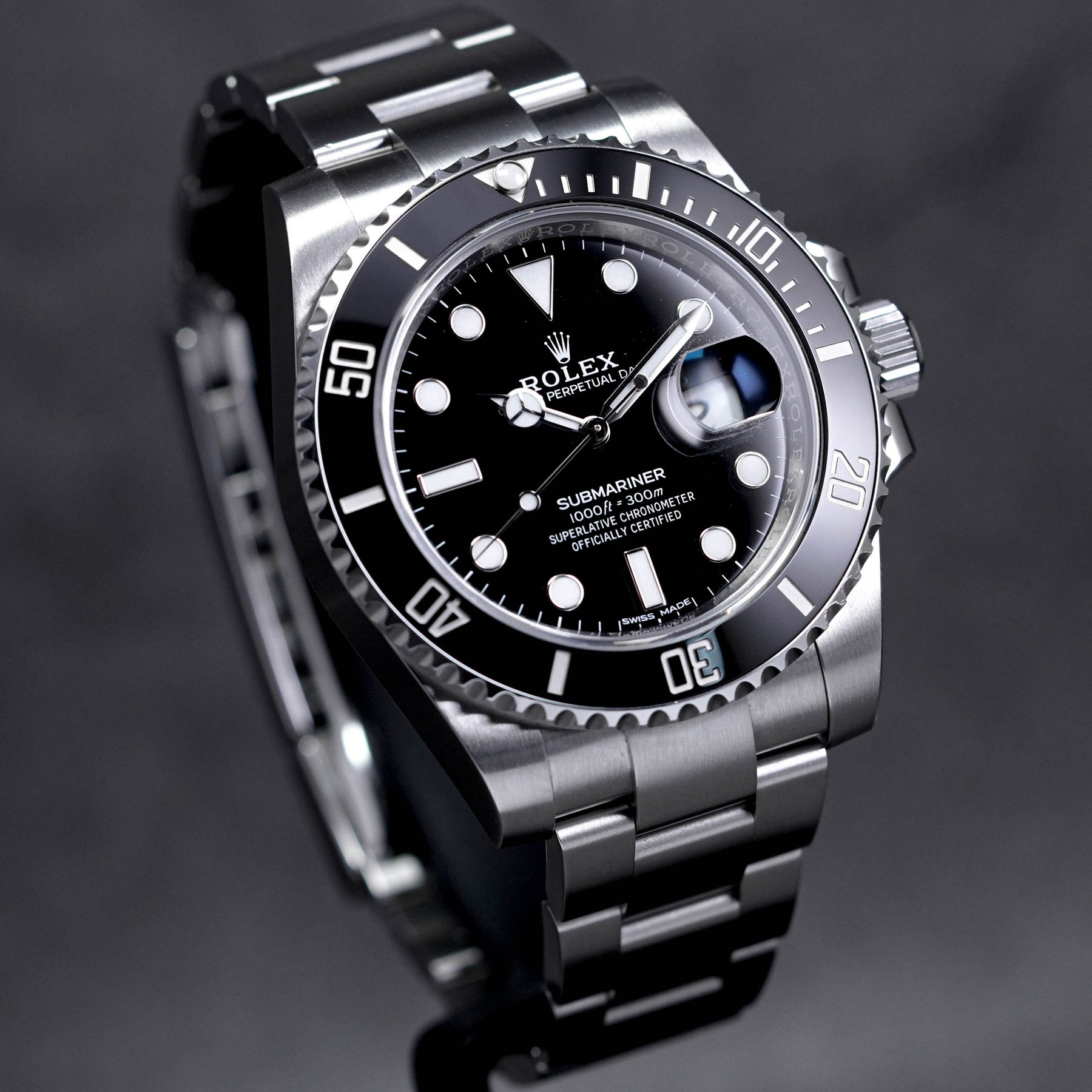 SUBMARINER DATE BLACK DIAL 40MM (2018)