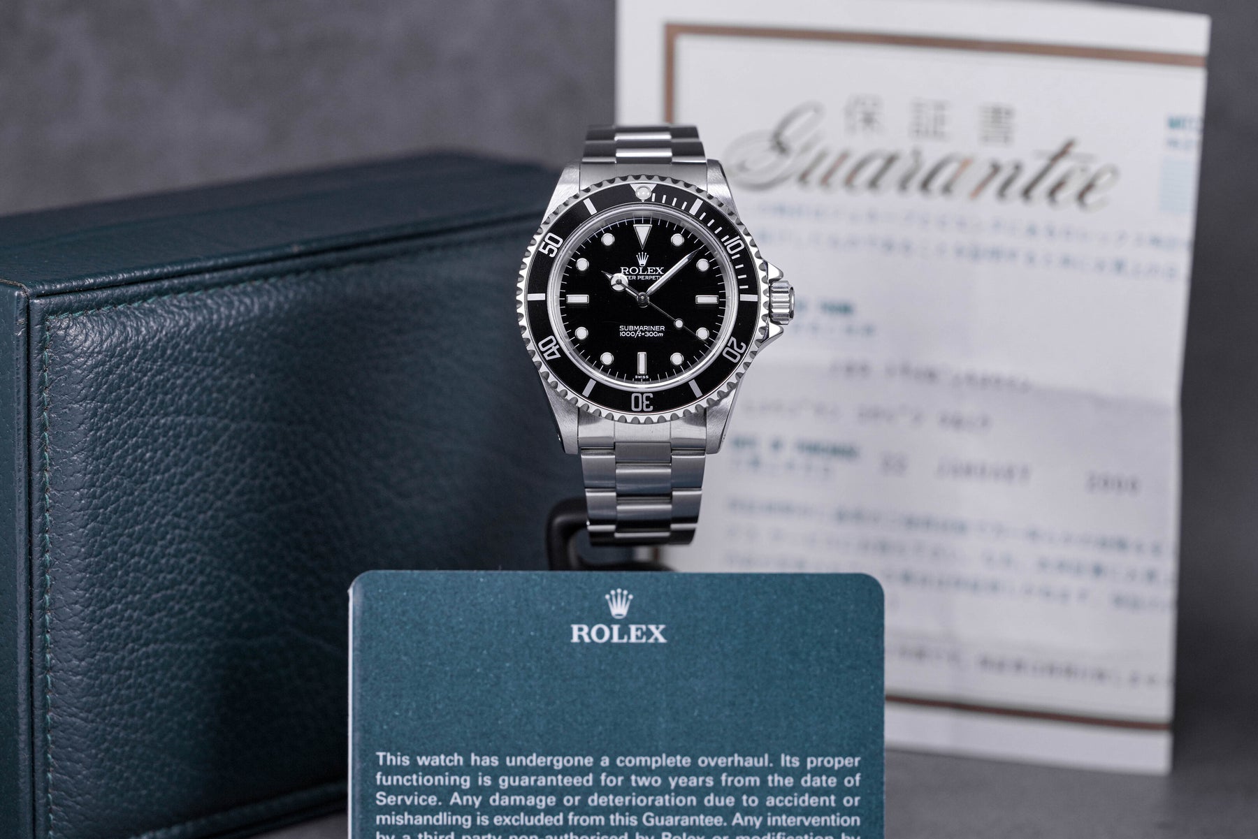 Rolex Submariner No Date 2 Liners A Series