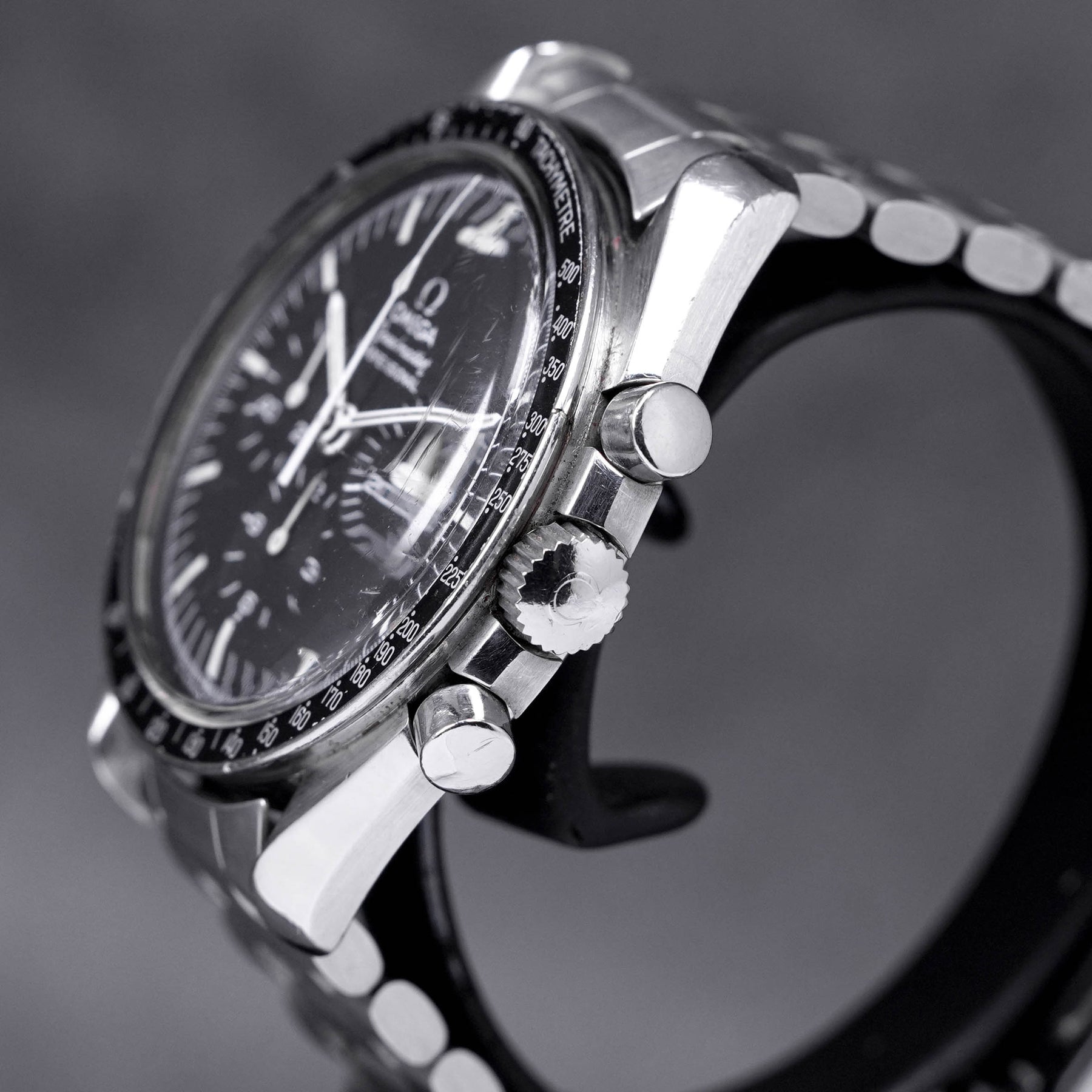 Omega Speedmaster Hesalite
