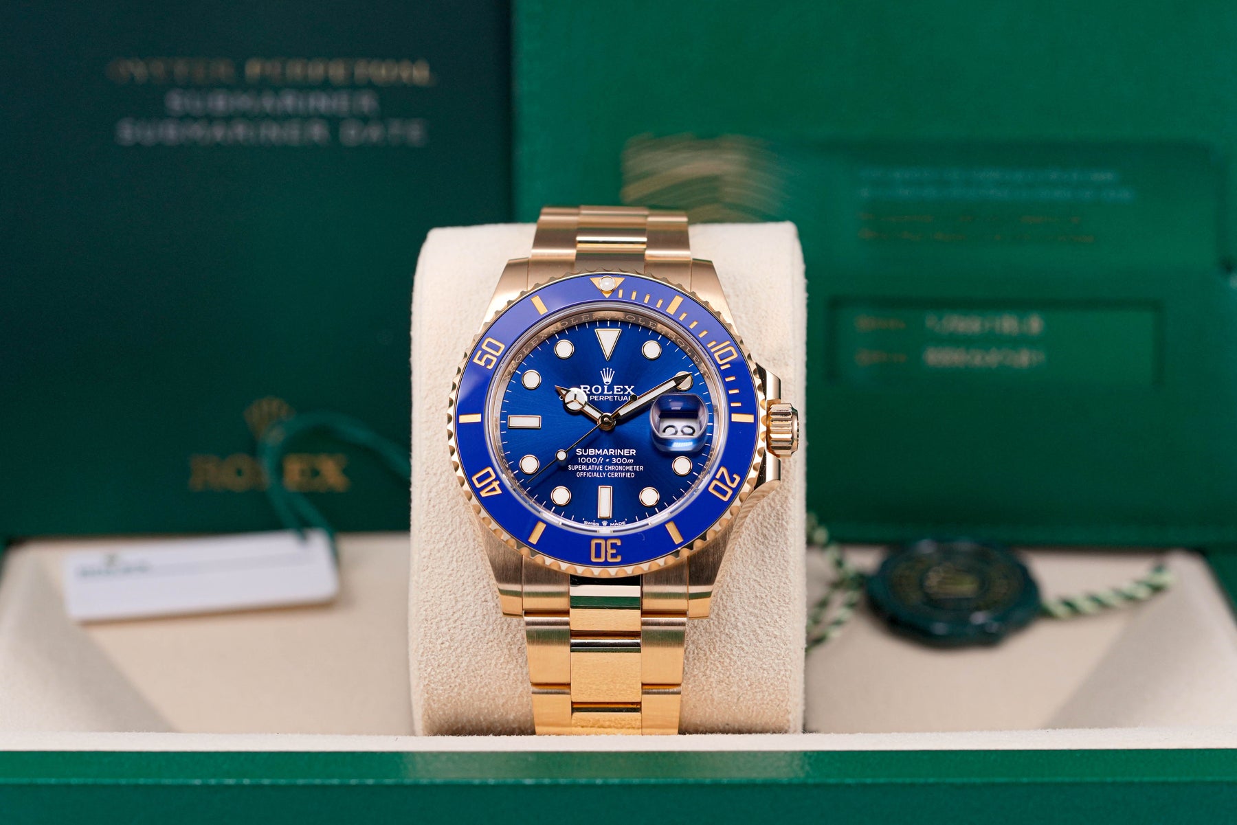 Rolex Submariner Date Yellowgold