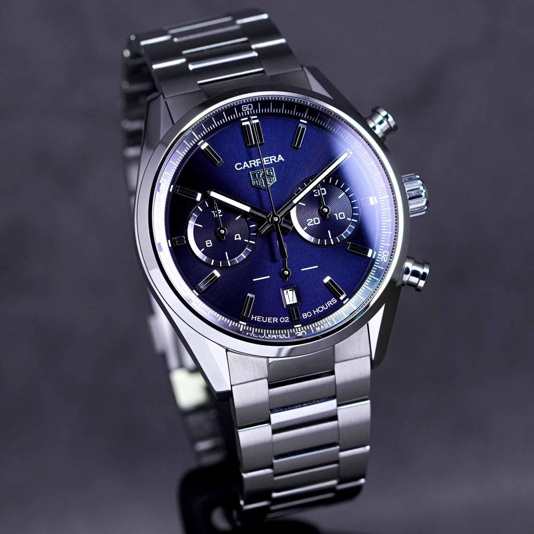 CARRERA 42MM CHRONO BLUE DIAL (2022)