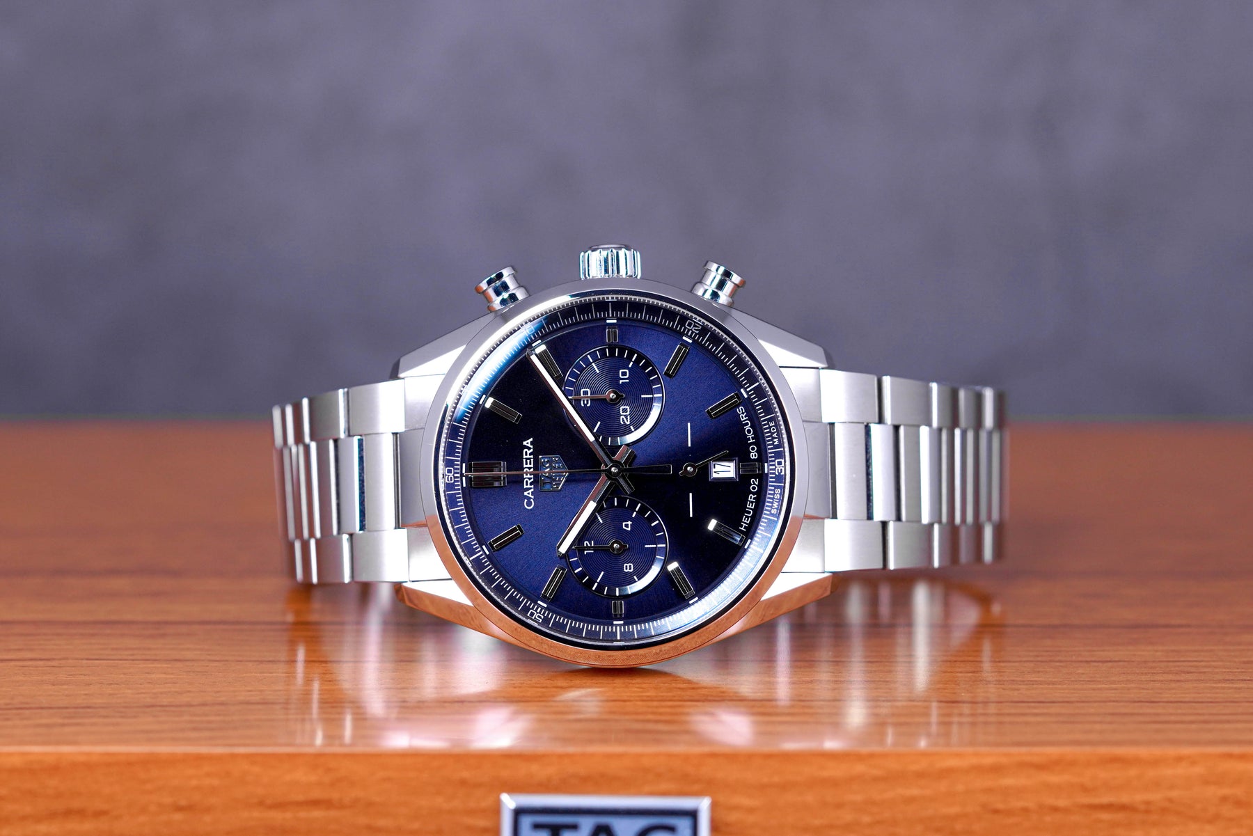 CARRERA 42MM CHRONO BLUE DIAL (2022)