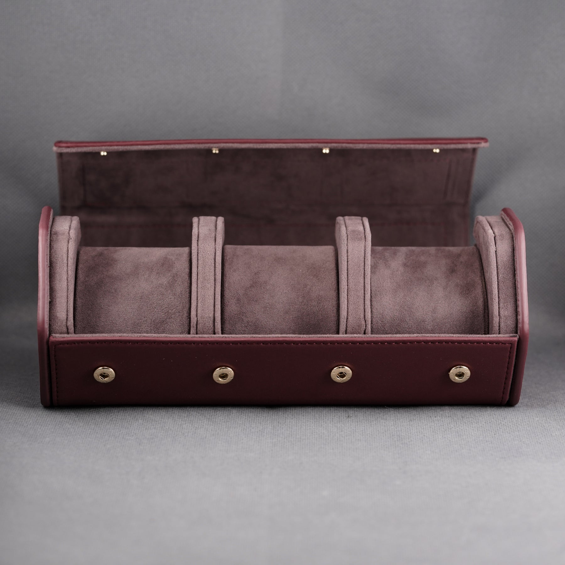 SIGNATURE OMNILUXE WATCH TRAVEL CASE - TRIPLE SLOTS