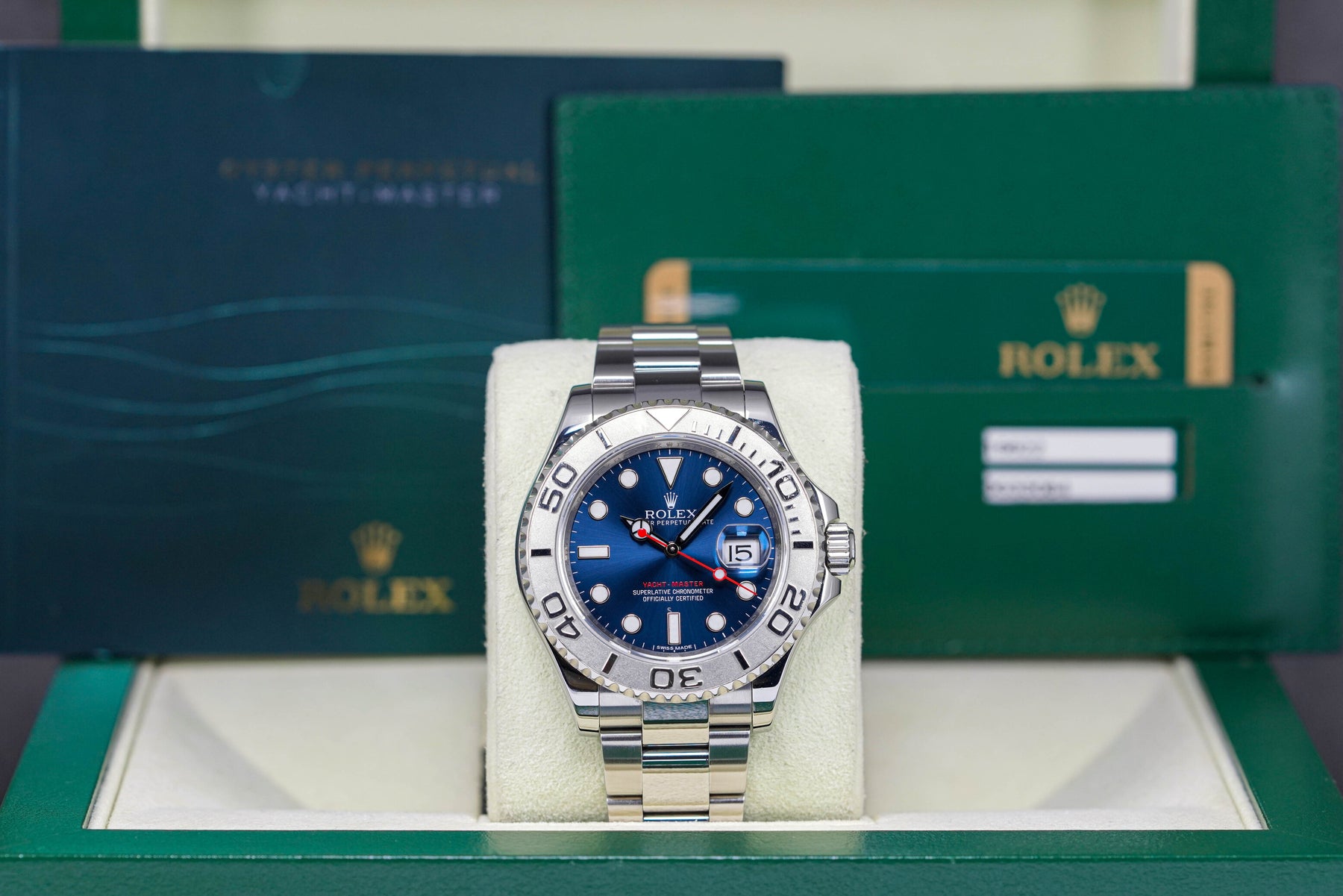 Rolex Yacht Master Blue