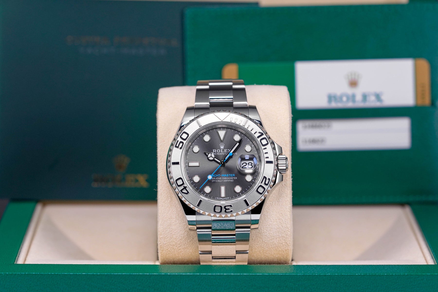Rolex Yacht Master Platinum Rhodium