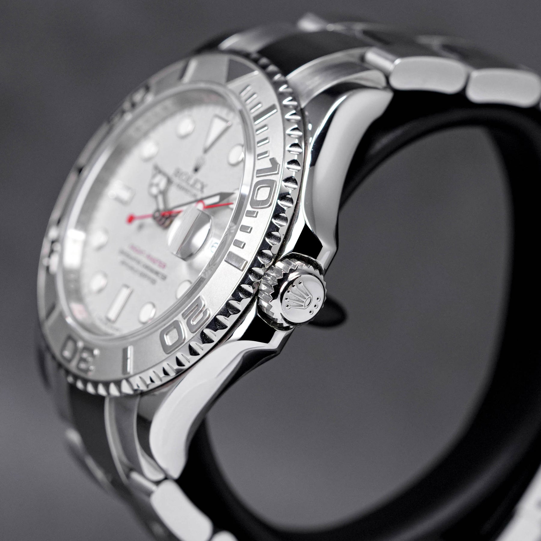 Rolex Yacht Master Platinum Silver
