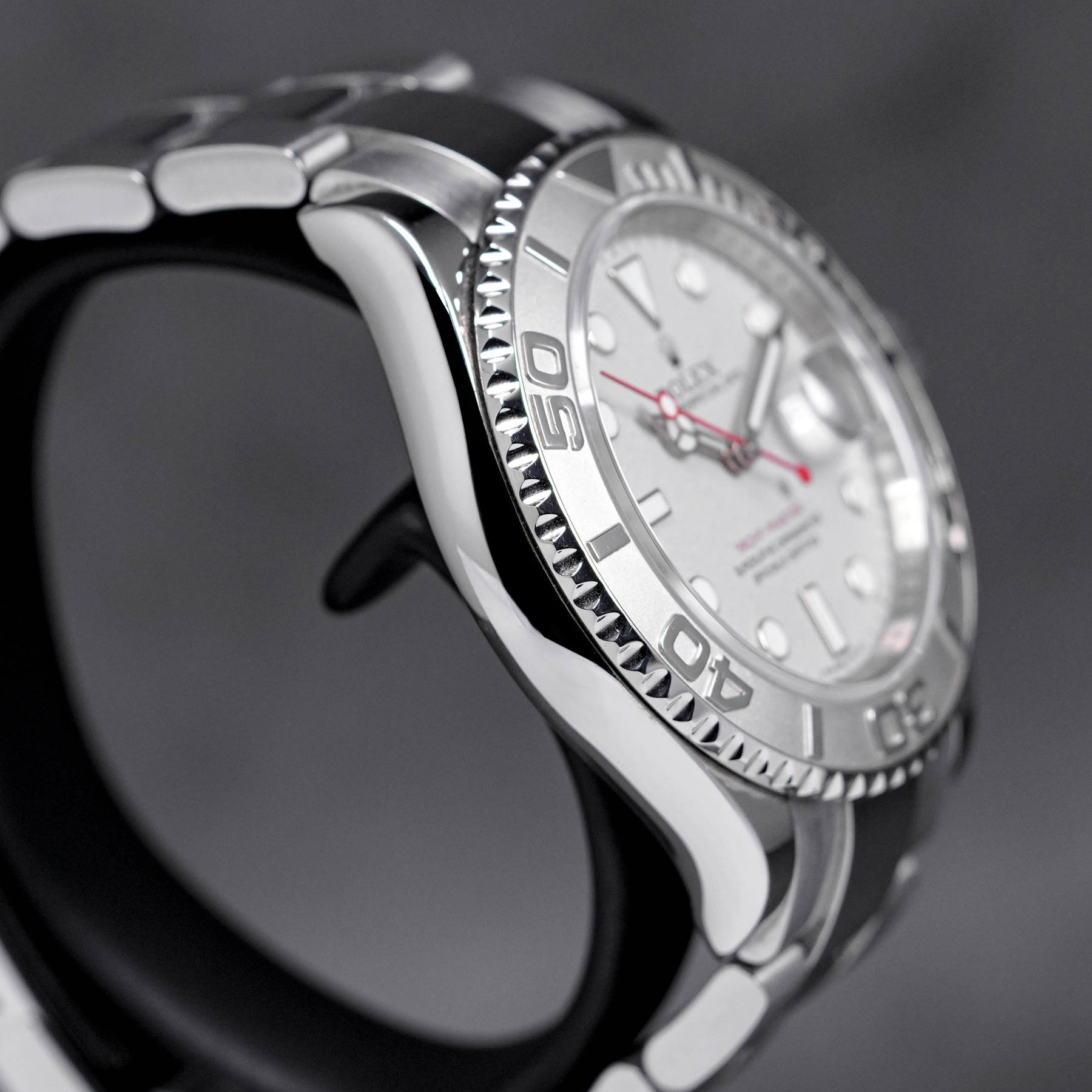 Rolex Yacht Master Platinum Silver