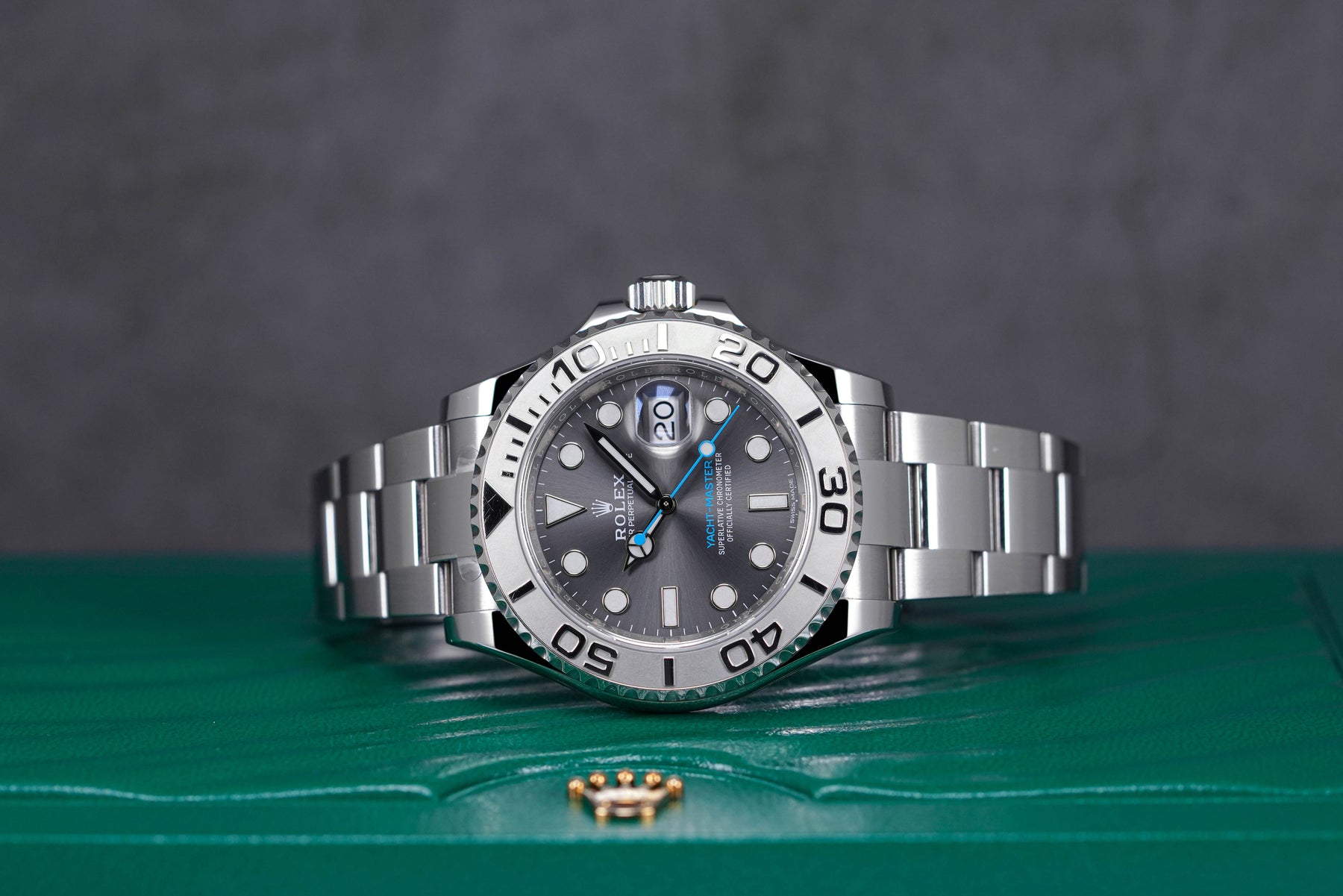 ROLEX YACHTMASTER PLATINUM RHODIUM