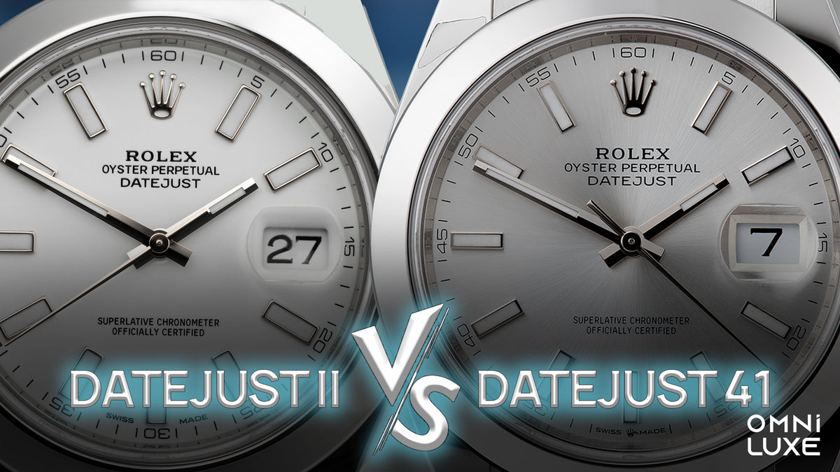datejust 41 vs datejust ii