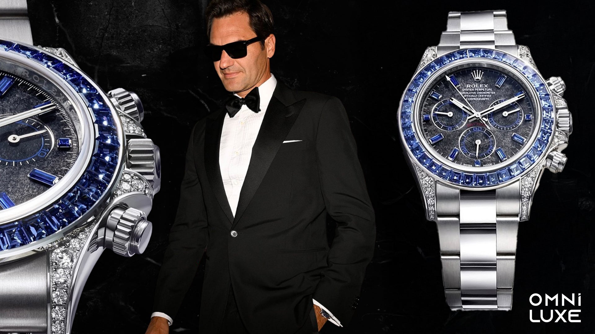 Roger Federer Pamer Jam Rolex Daytona