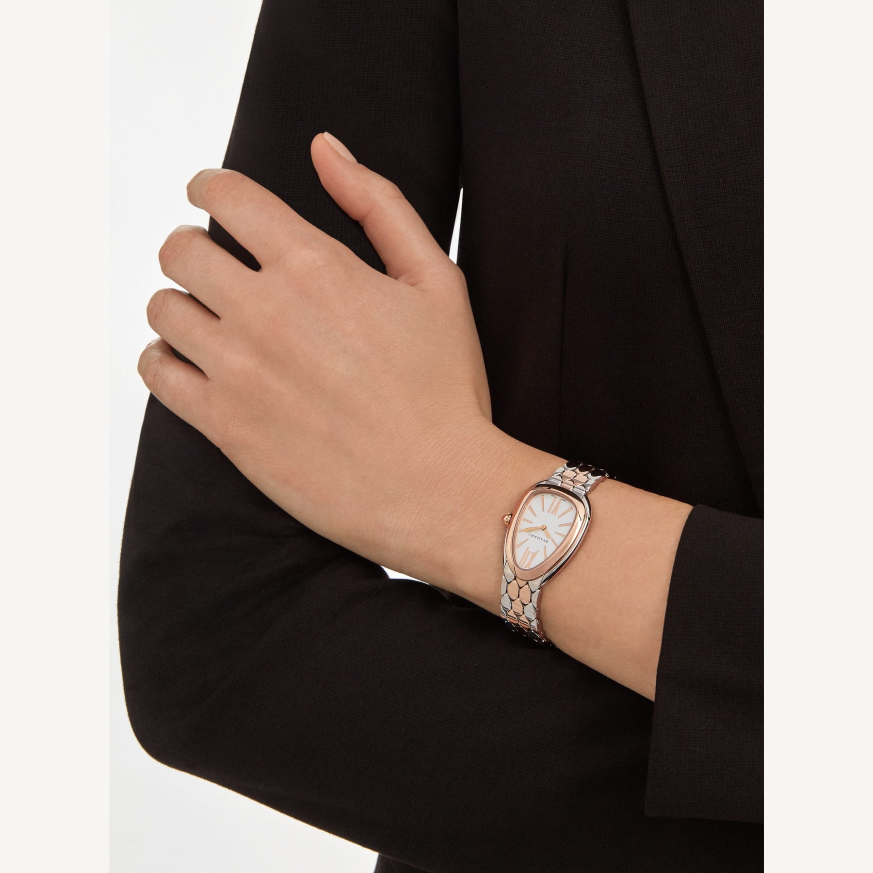 SERPENTI SEDUTORRI TWOTONE ROSEGOLD WHITE DIAL (2025)