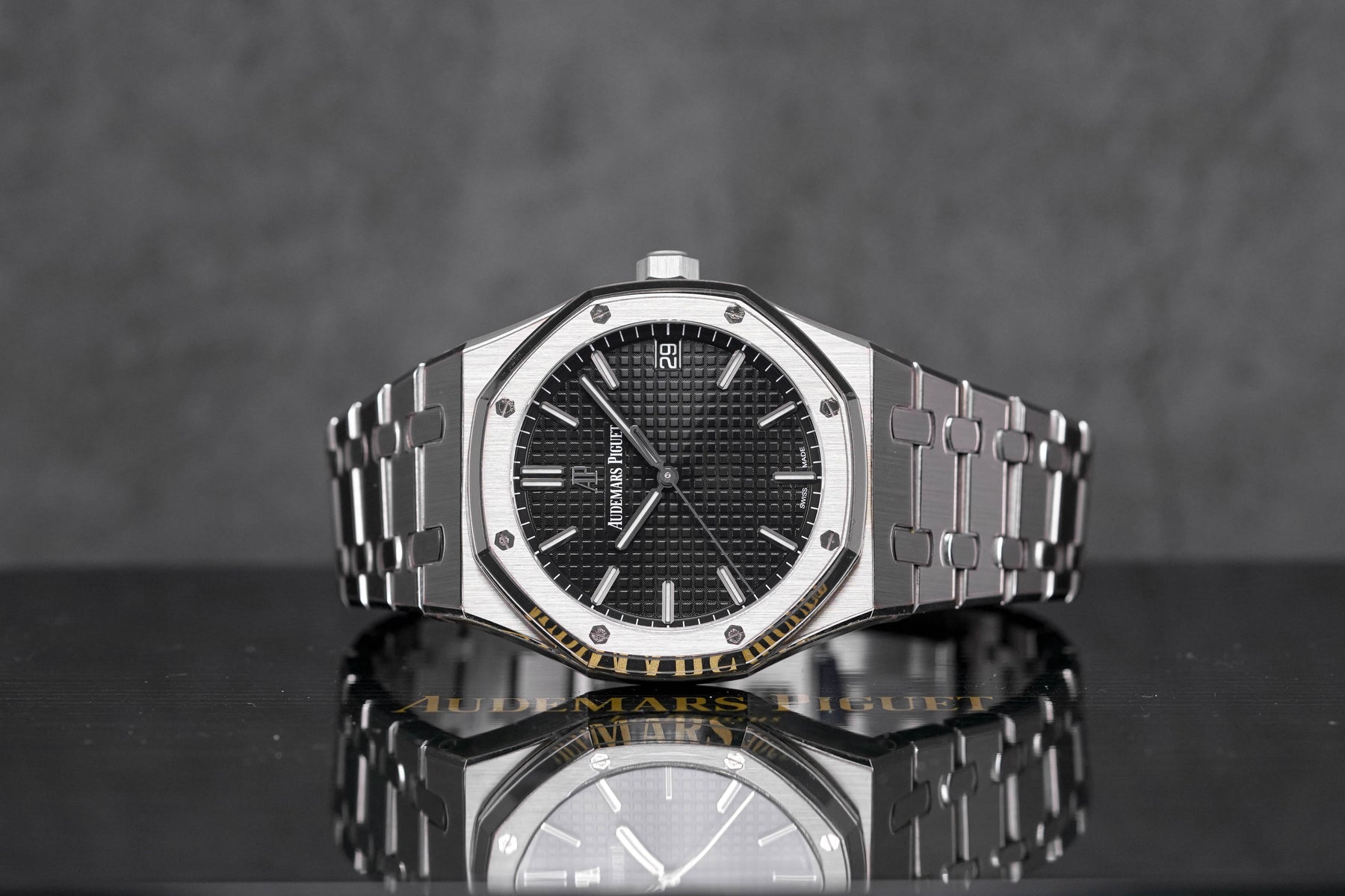 ROYAL OAK 41MM 15500 BLACK DIAL (2020)