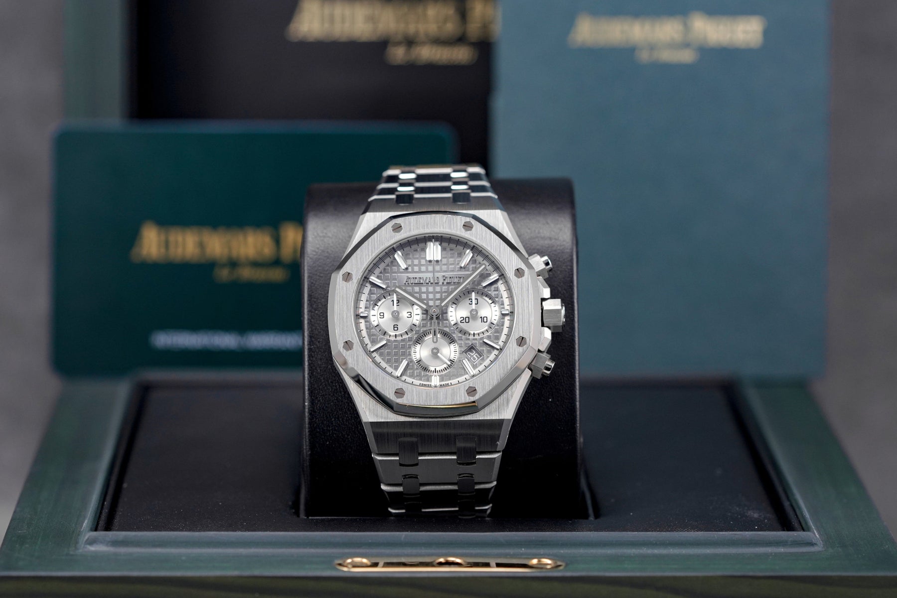 Harga AP Royal Oak Chrono Grey