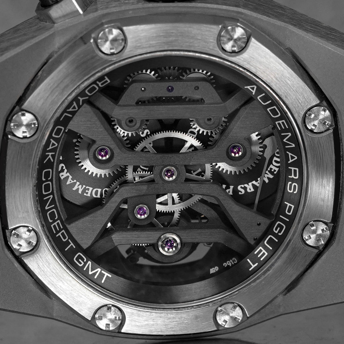 ROYAL OAK CONCEPT GMT TOURBILLON 44MM TITANIUM BLACK CERAMIC BEZEL (2013)