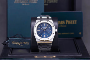 ROYAL OAK 39MM 15202 BLUE DIAL (2018)