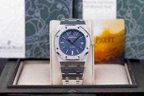 ROYAL OAK 39MM 15300ST BLUE DIAL (2010)