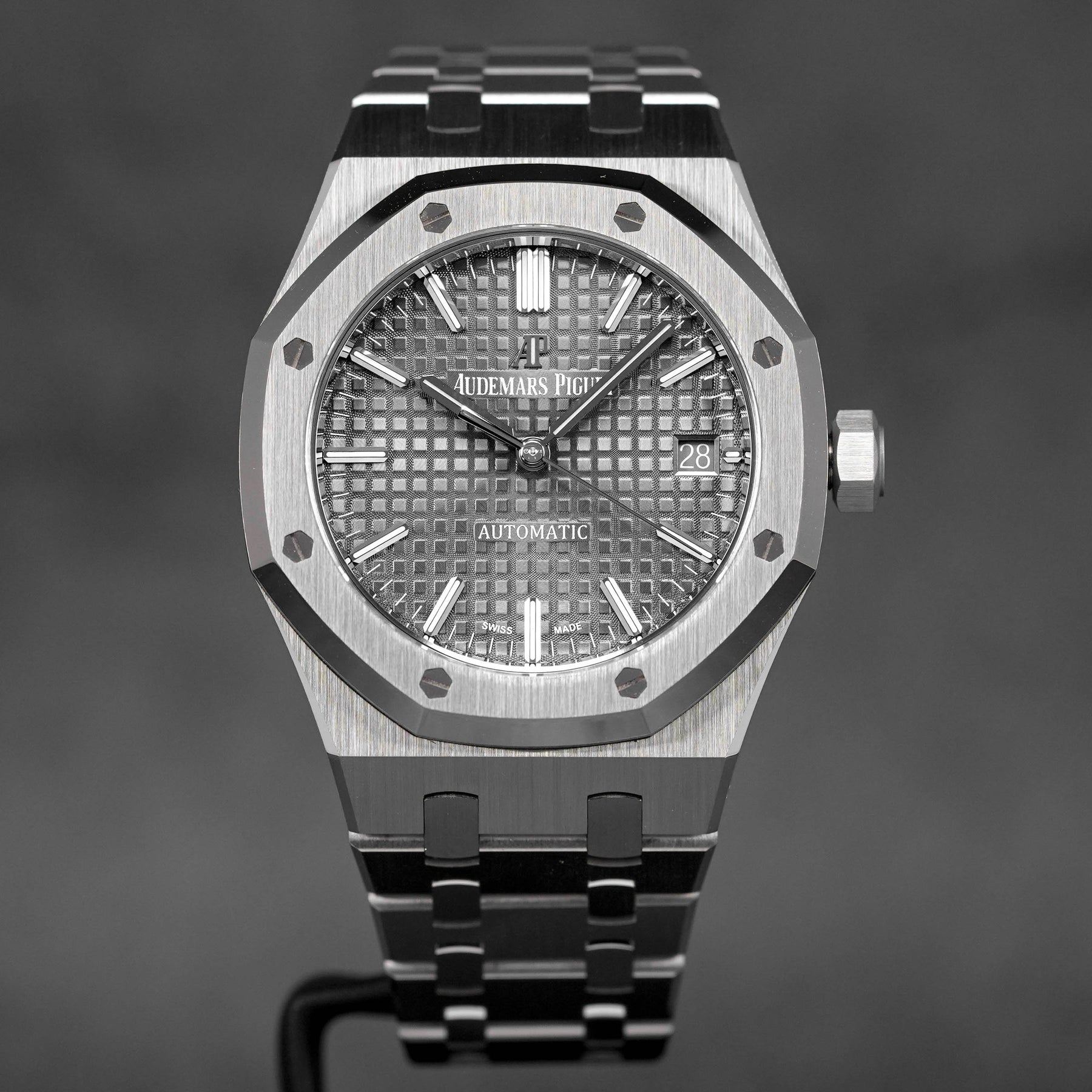 AUDEMARS PIGUET ROYAL OAK 37MM 15550 GREY DIAL 2021 OMNILUXE